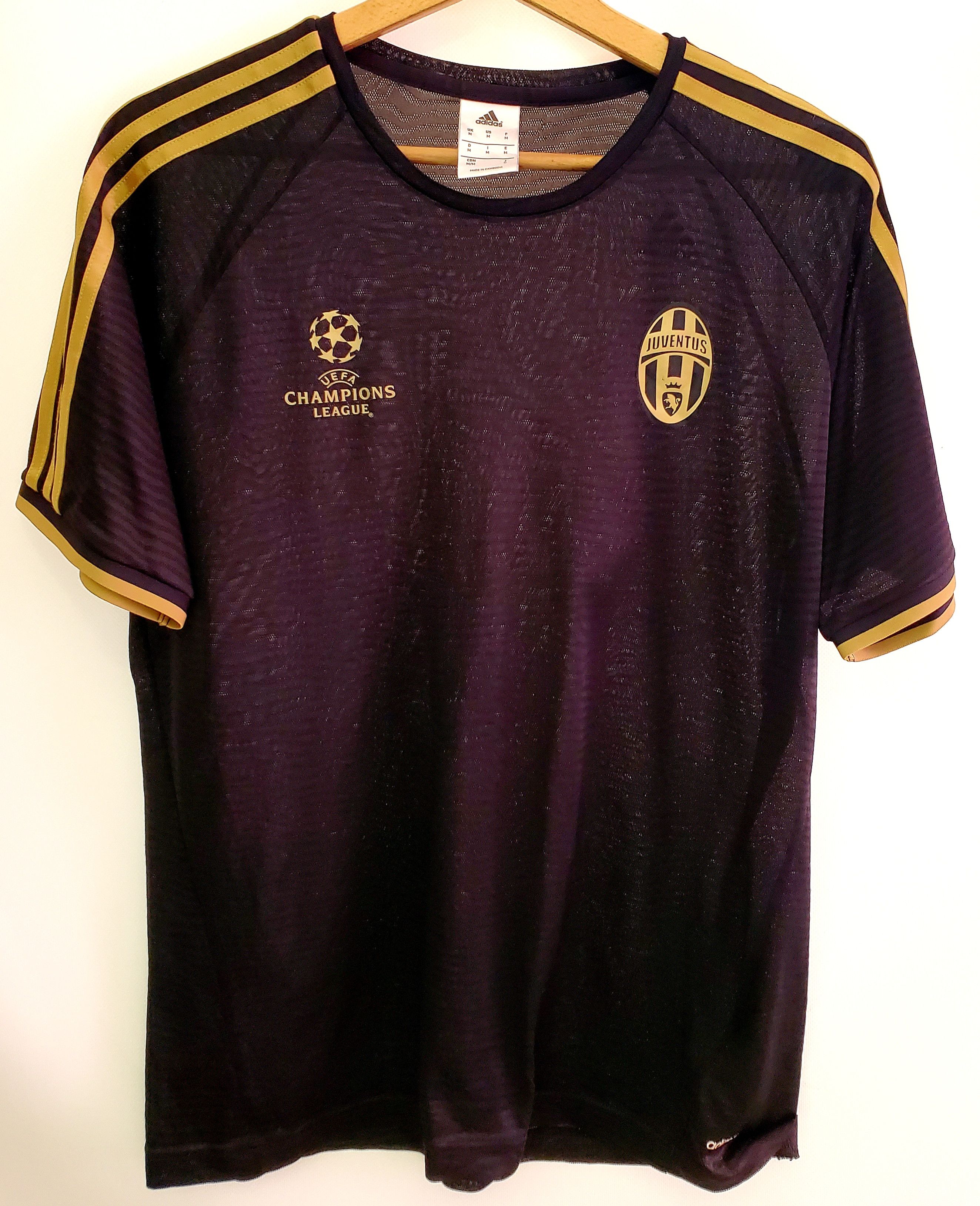 Adidas ADIDAS FC JUVENTUS 2015/2016 UEFA soccer jersey size M Size US M / EU 48-50 / 2 - 1 Thumbnail