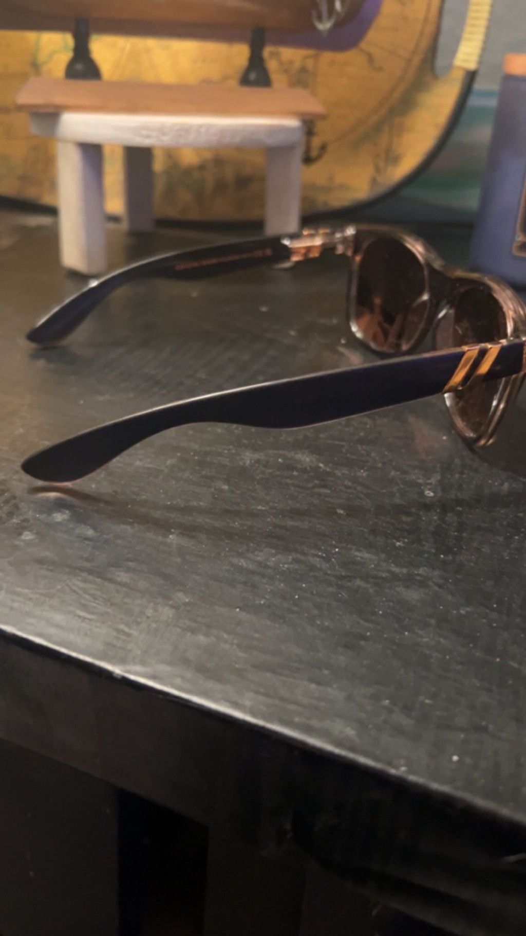 The Unbranded Brand Women's Blenders Eyewear One Size Brown Gold Sunglasses Size ONE SIZE - 2 Thumbnail