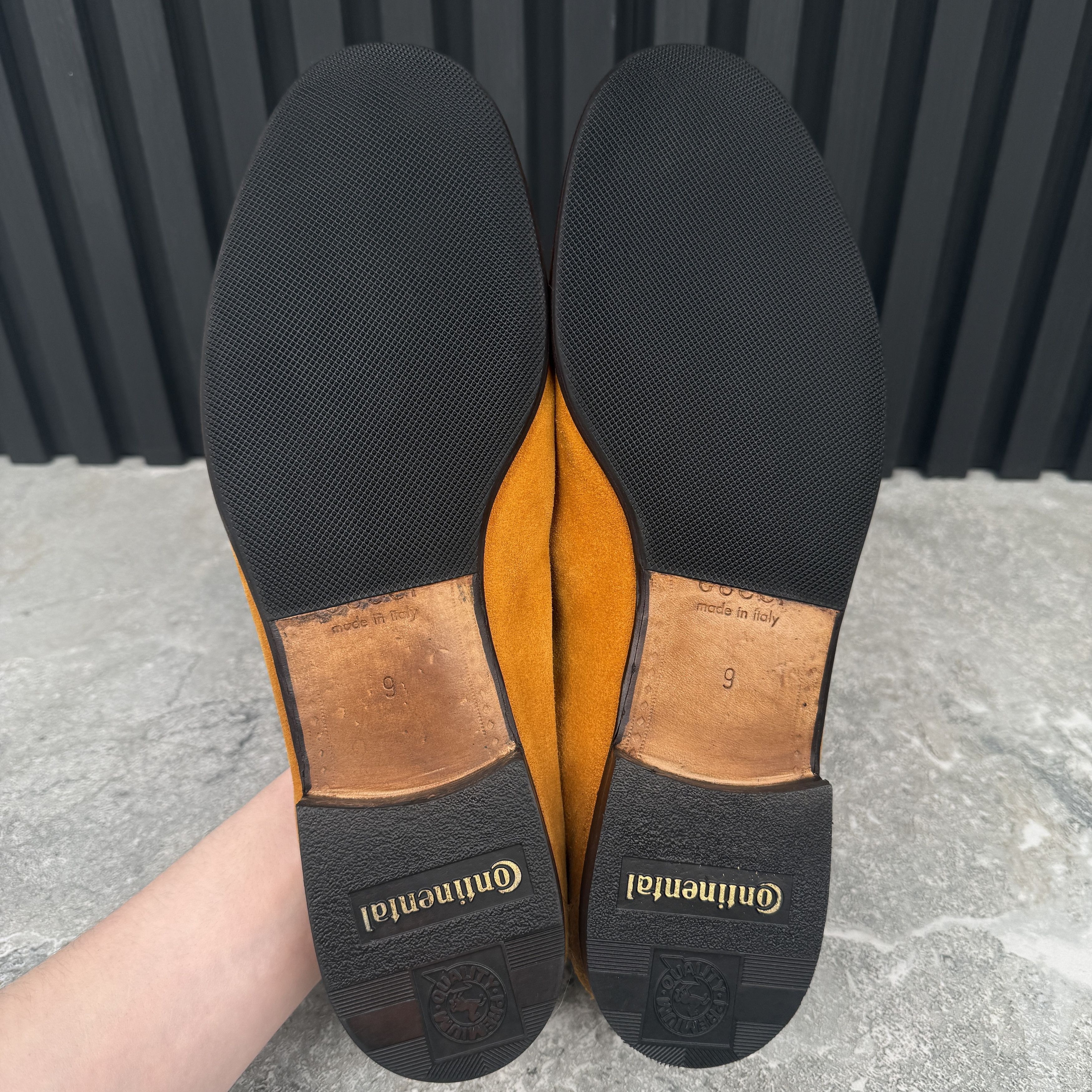Gucci Gucci 1953 Horsebit Loafer Heels Mustard Suede Size US 9.5 / EU 42-43 - 9 Thumbnail