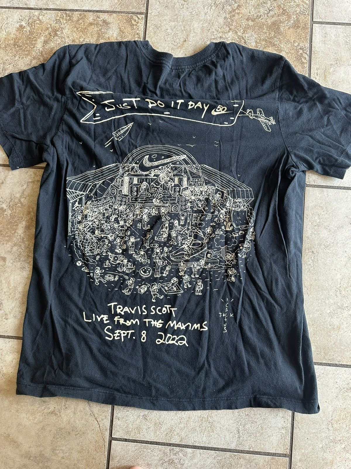 Nike × Travis Scott Travis Scott JDI DAY Tee Used/ Medium Size US M / EU 48-50 / 2 - 2 Thumbnail