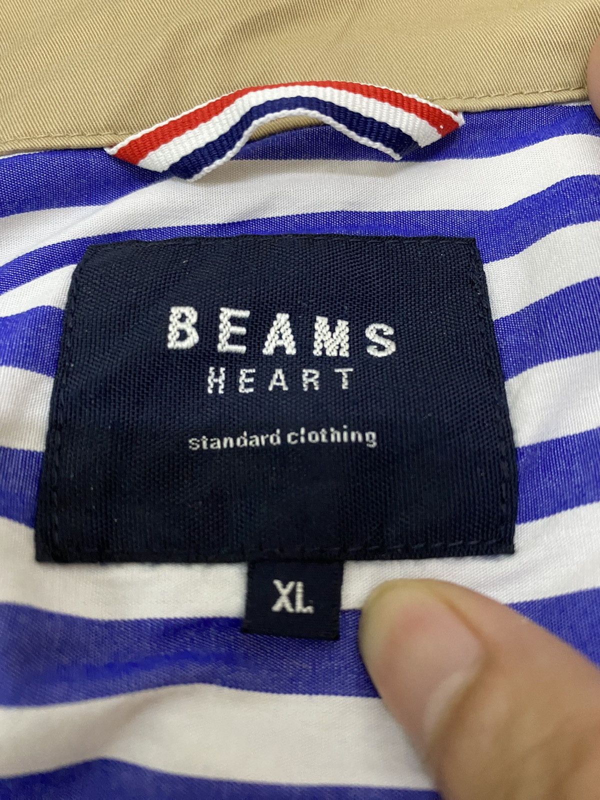Beams Plus Beams heart long hoodie jacket Size US XL / EU 56 / 4 - 8 Thumbnail