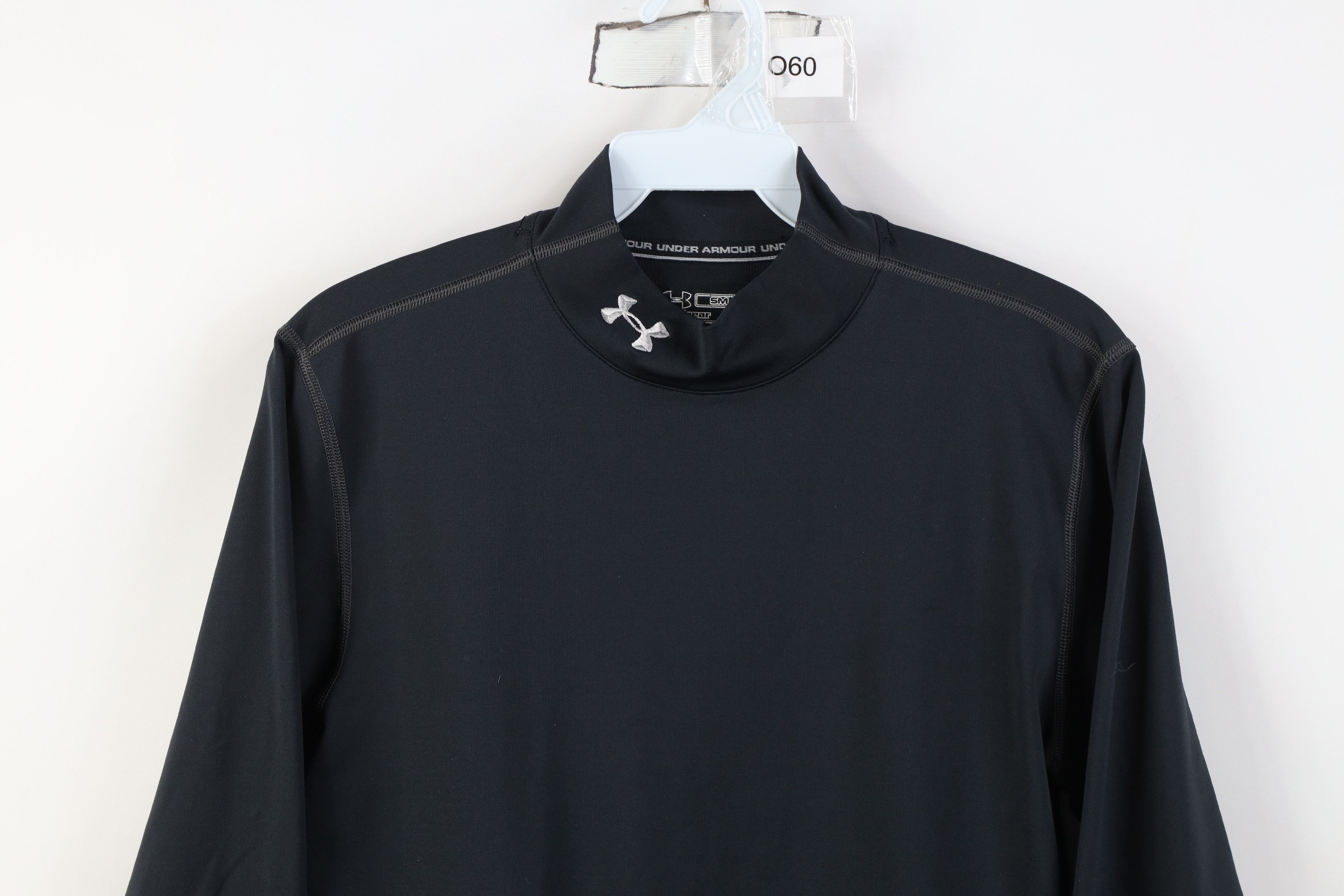 Under Armour Under Armour Fitted Compression Mock Neck T-Shirt Black Size US S / EU 44-46 / 1 - 2 Thumbnail