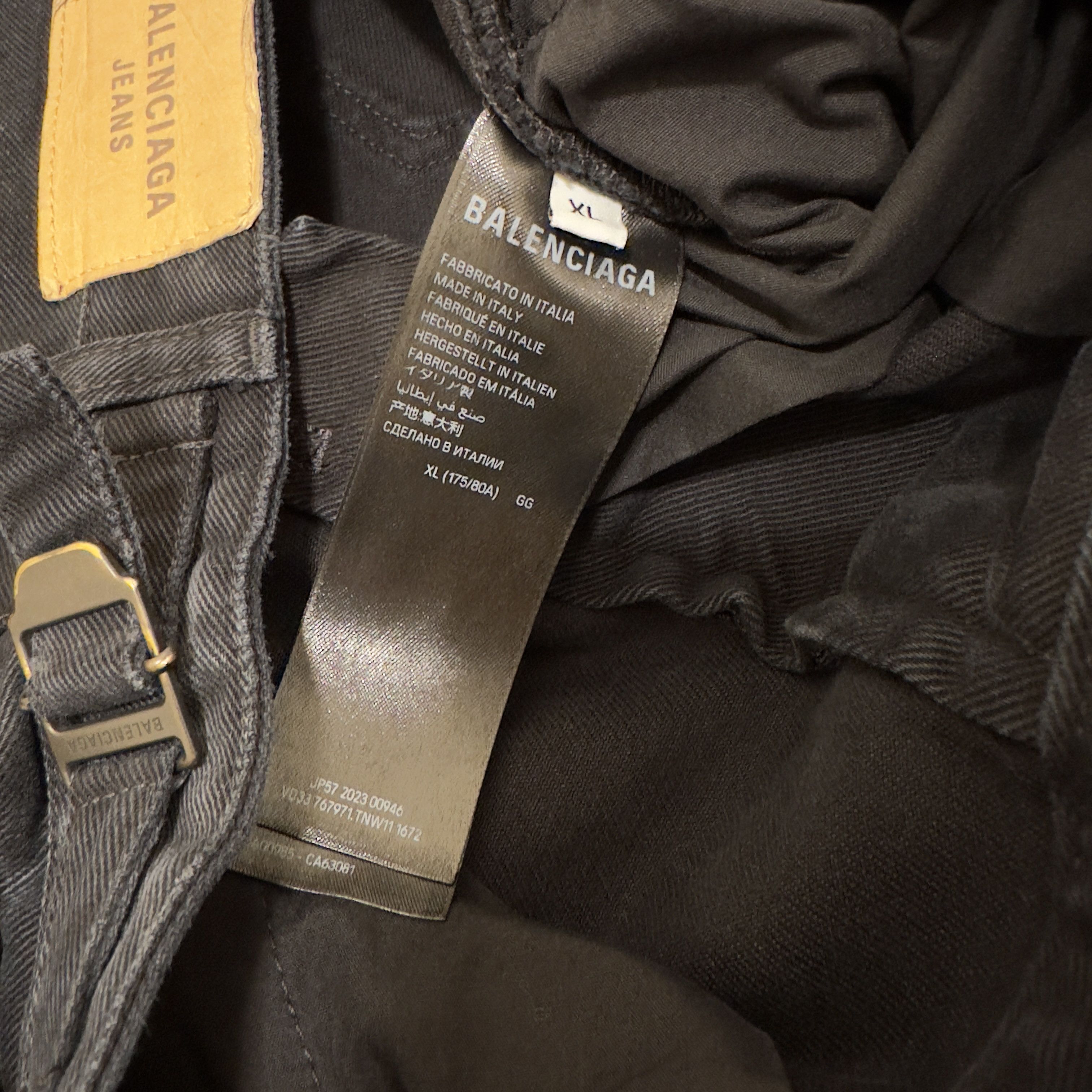 Balenciaga BALENCIAGA UNISEX CARGO JEANS Size US 36 / EU 52 - 8 Thumbnail