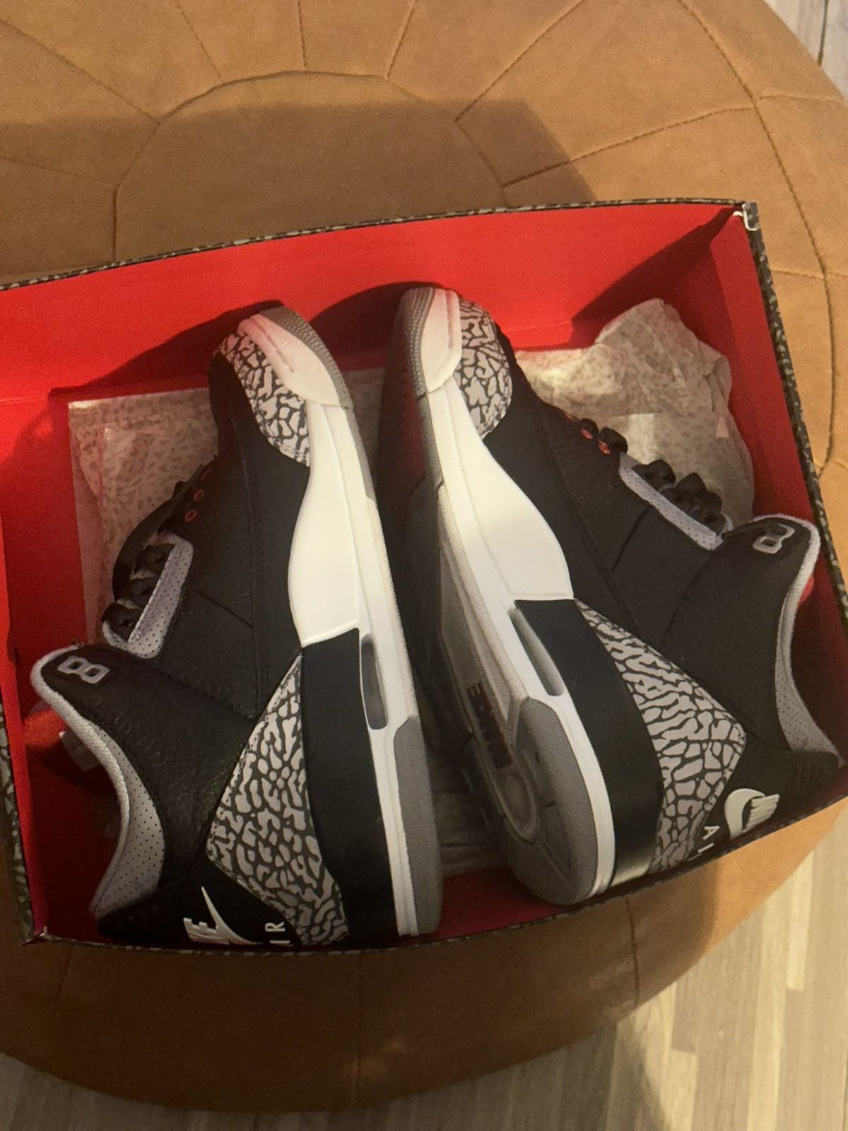 Jordan Brand Air Jordan 3 Cement 2018 Size US 7.5 / EU 40-41 - 8 Thumbnail