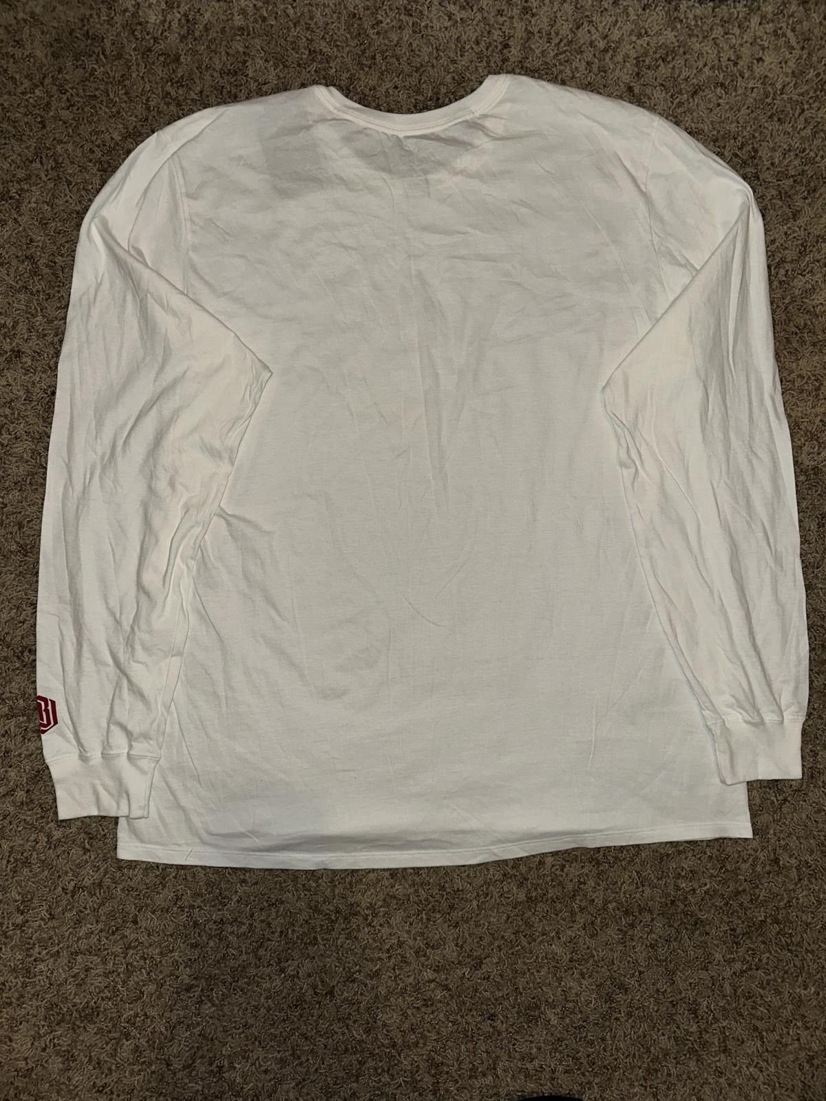Nike Nike Mens NFL Odell Beckham Jr Team Issued Uptempo Air Long Sleeve White T-Shirt Size US XXL / EU 58 / 5 - 5 Thumbnail