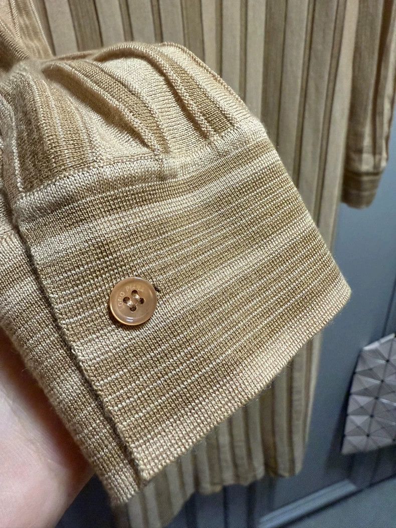 Loro Piana LORO PIANA Silk blended collar long sleeve with side slits Size S / US 4 / IT 40 - 5 Thumbnail