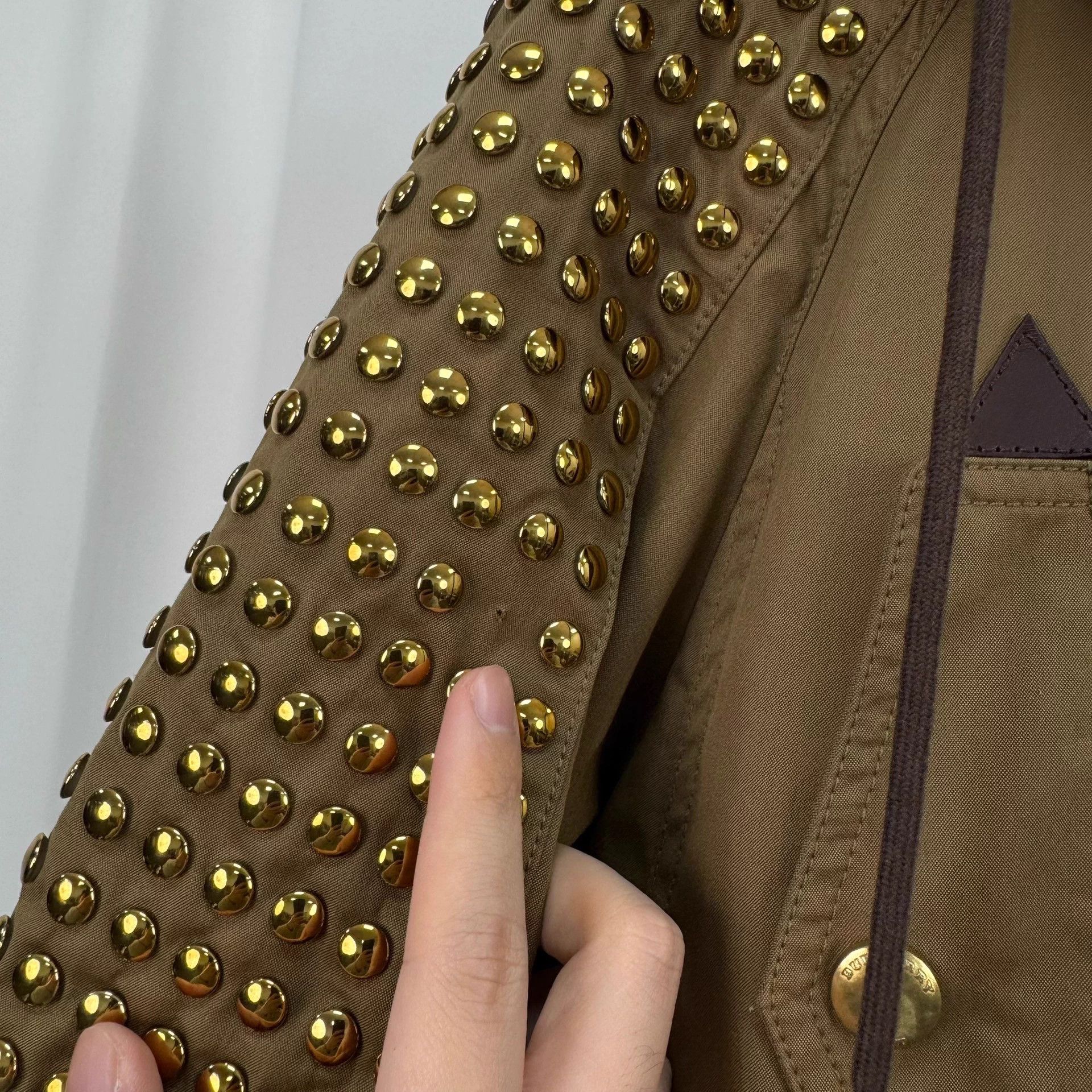 Burberry Burberry Runway Rivet Inner Check Jacket UK8 98 New Size S / US 4 / IT 40 - 6 Thumbnail