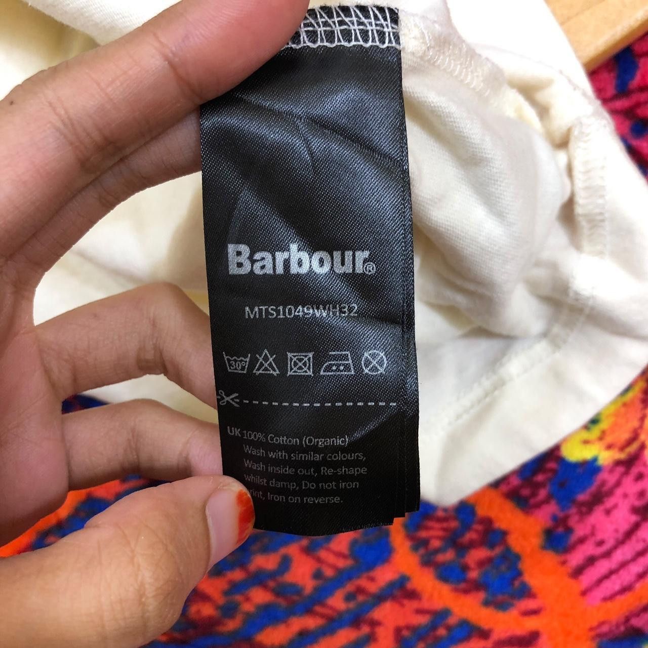 Barbour BARBOUR ENGLAND 55 N Wave Beach Surf Tailored Fit Tee Shirt Size US L / EU 52-54 / 3 - 6 Thumbnail