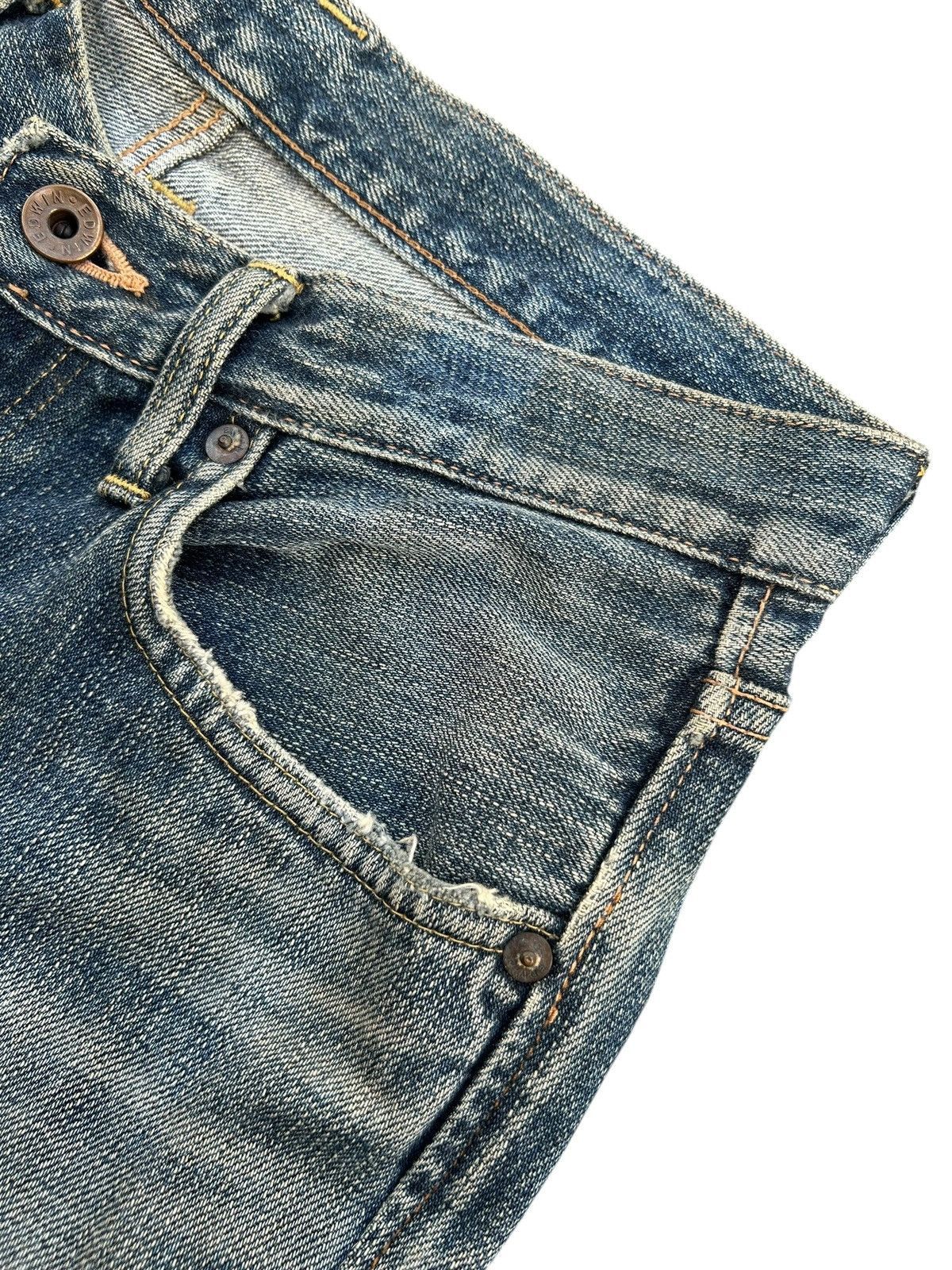 Kapital Vintage Edwin 505Z Selvedge Rusty Repair Alter Denim Jeans Size US 29 - 5 Thumbnail