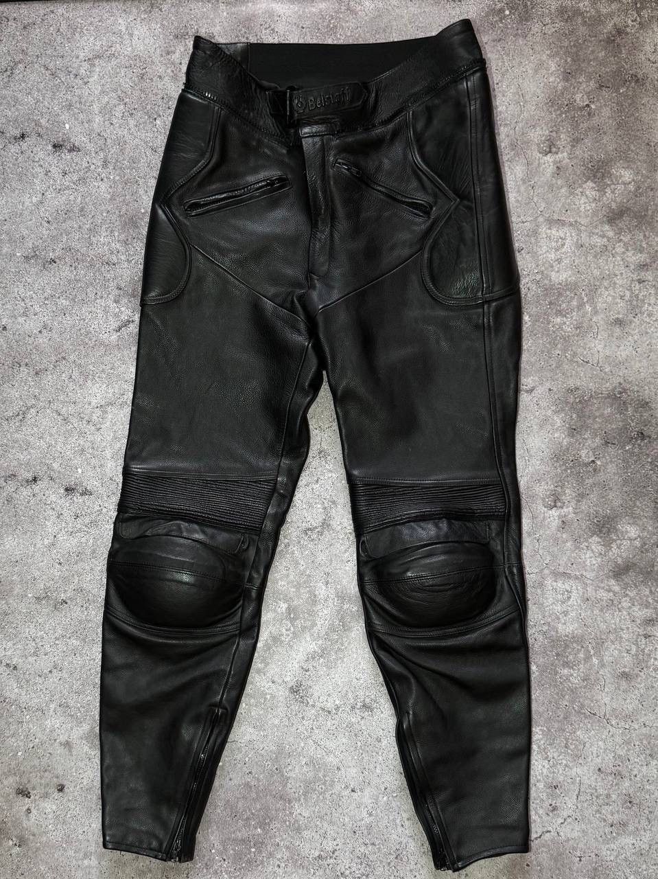 Belstaff Belstaff Moto Vintage Leather Track Suit Jacket + Pants bike Size US M / EU 48-50 / 2 - 15 Thumbnail
