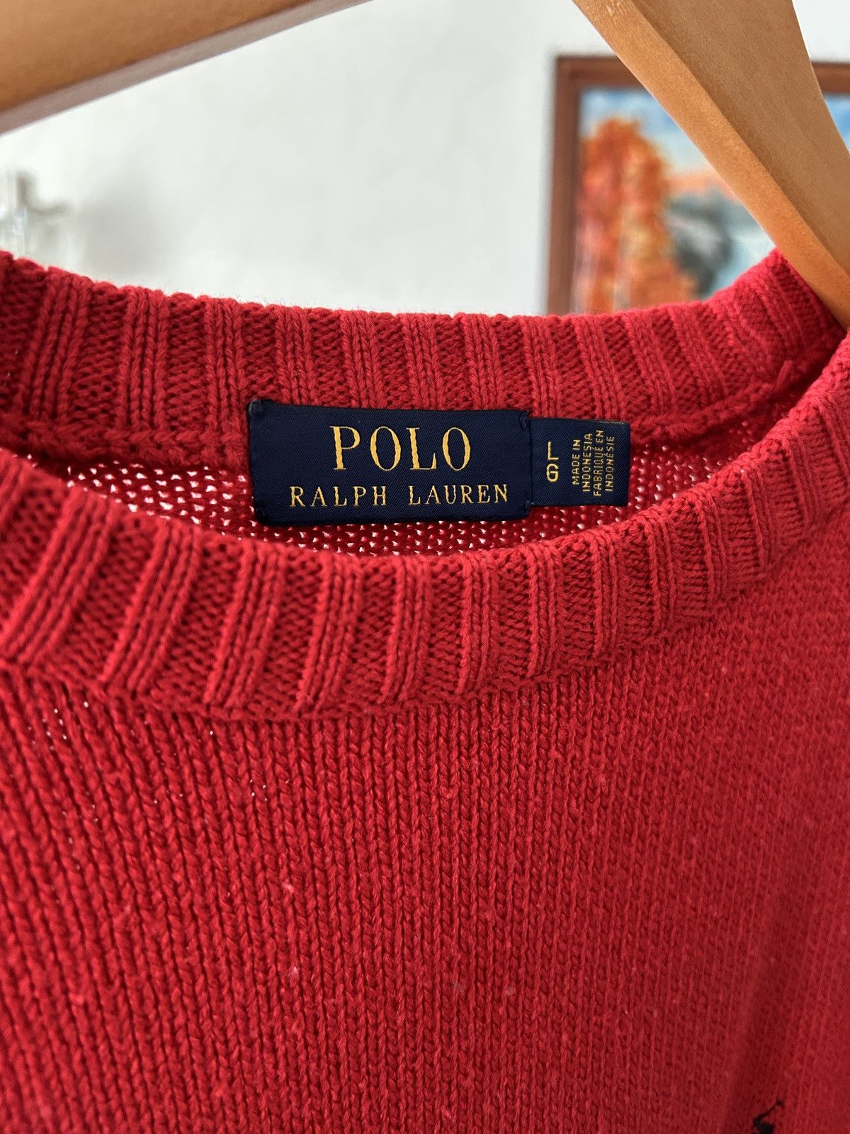 Polo Ralph Lauren × Vintage Polo Ralph Lauren sweater Size US L / EU 52-54 / 3 - 2 Thumbnail