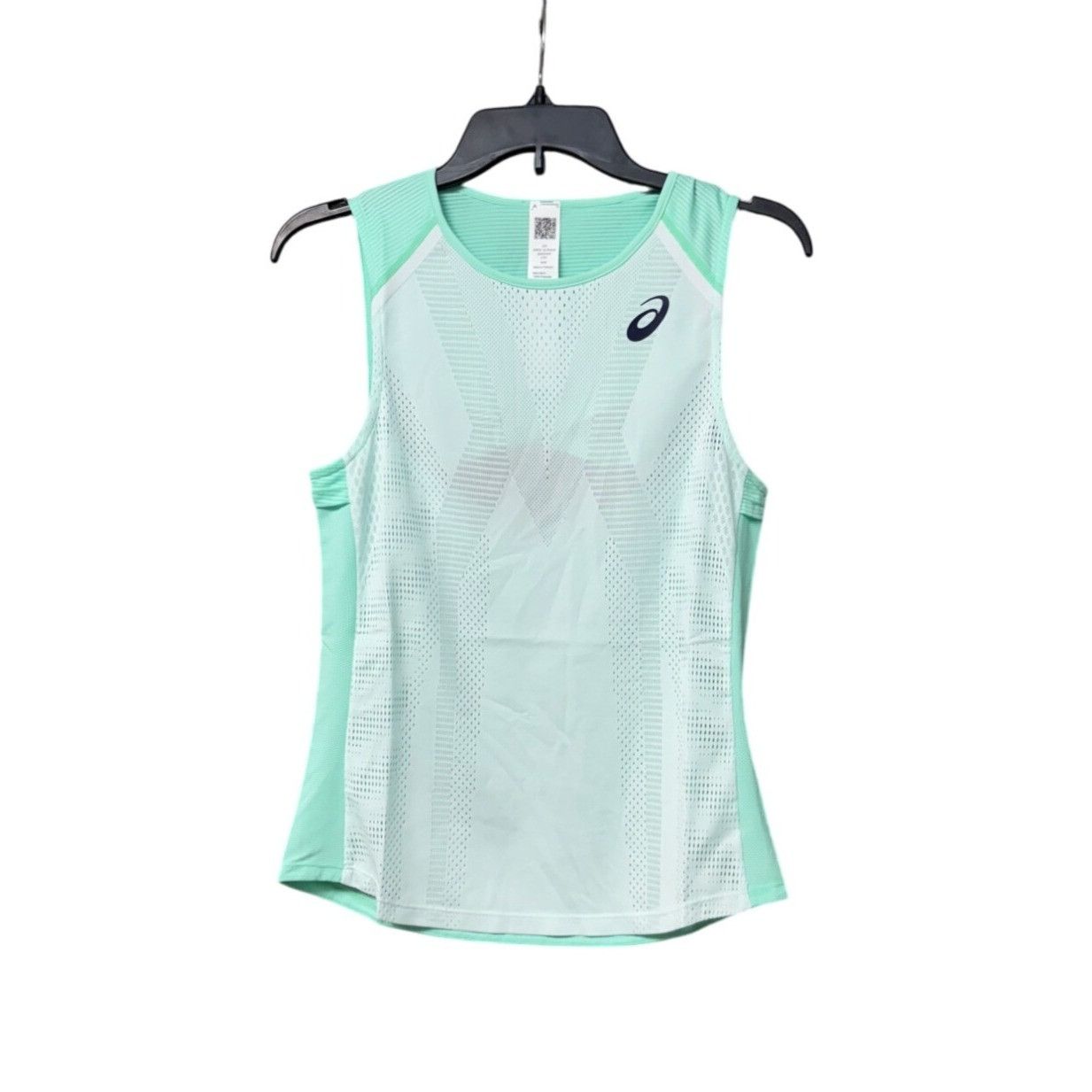 Asics ASICs Women’s Activebreeze Match Tank Top, Light Green, Sz. Size M / US 6-8 / IT 42-44 - 4 Thumbnail