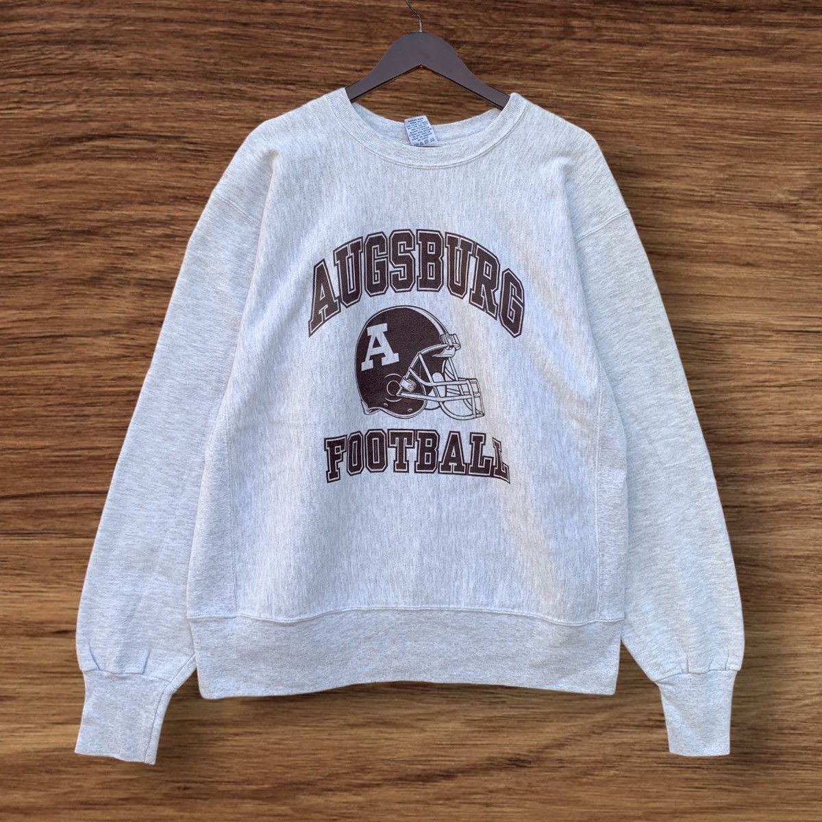 Vintage 90s Augsburg University Football Crewnecy