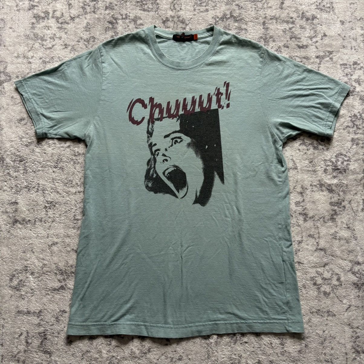 Undercover Undercover SS06 “T” Chuuut! Graphic T-Shirt Blue | Size 2 ...