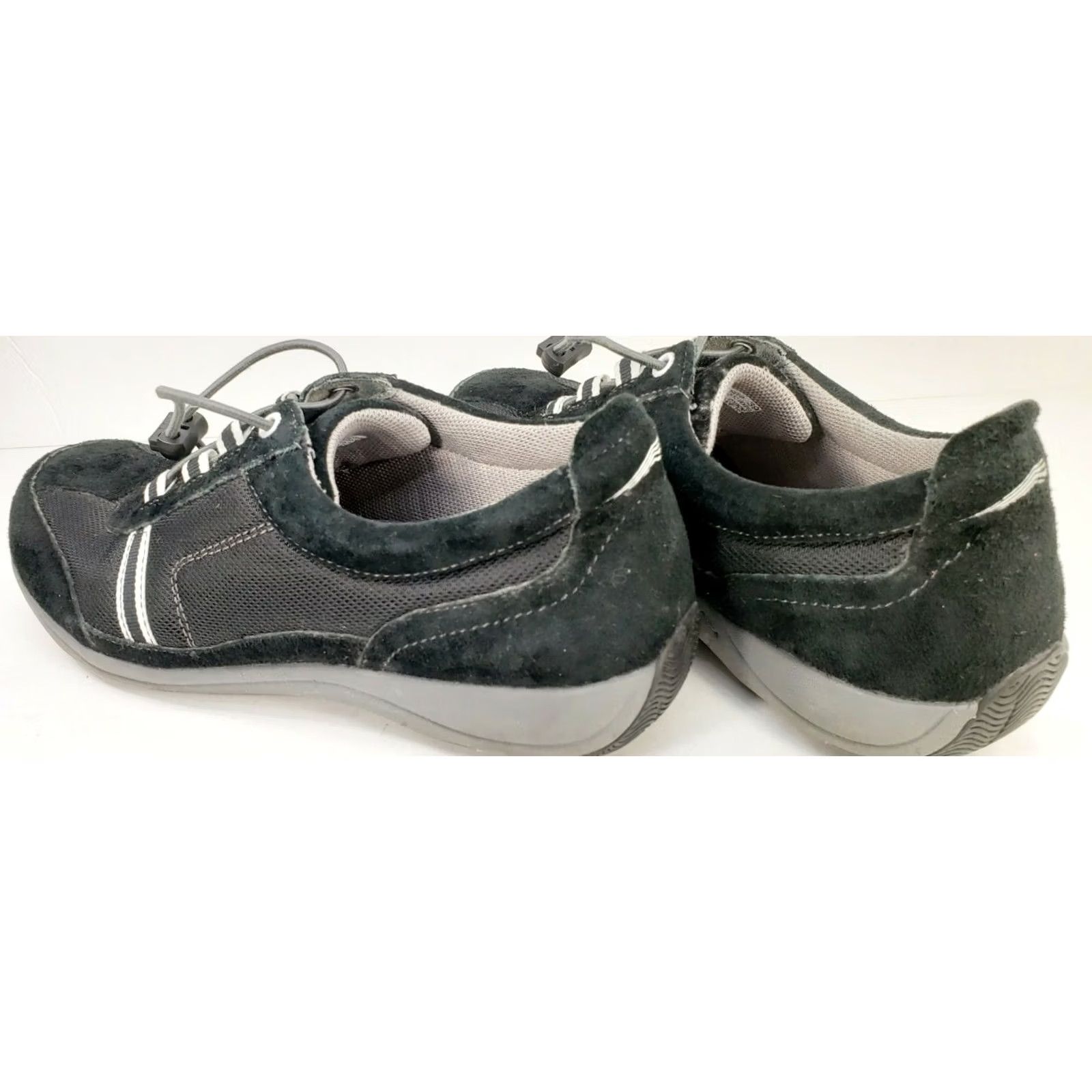Dansko Dansko Womens Sneakers - Size 8.5M, 39EU, Black Suede & Synthetic No-Tie Laces - High Quality Shoe, Comfort, Size US 7 / IT 37 - 7 Thumbnail