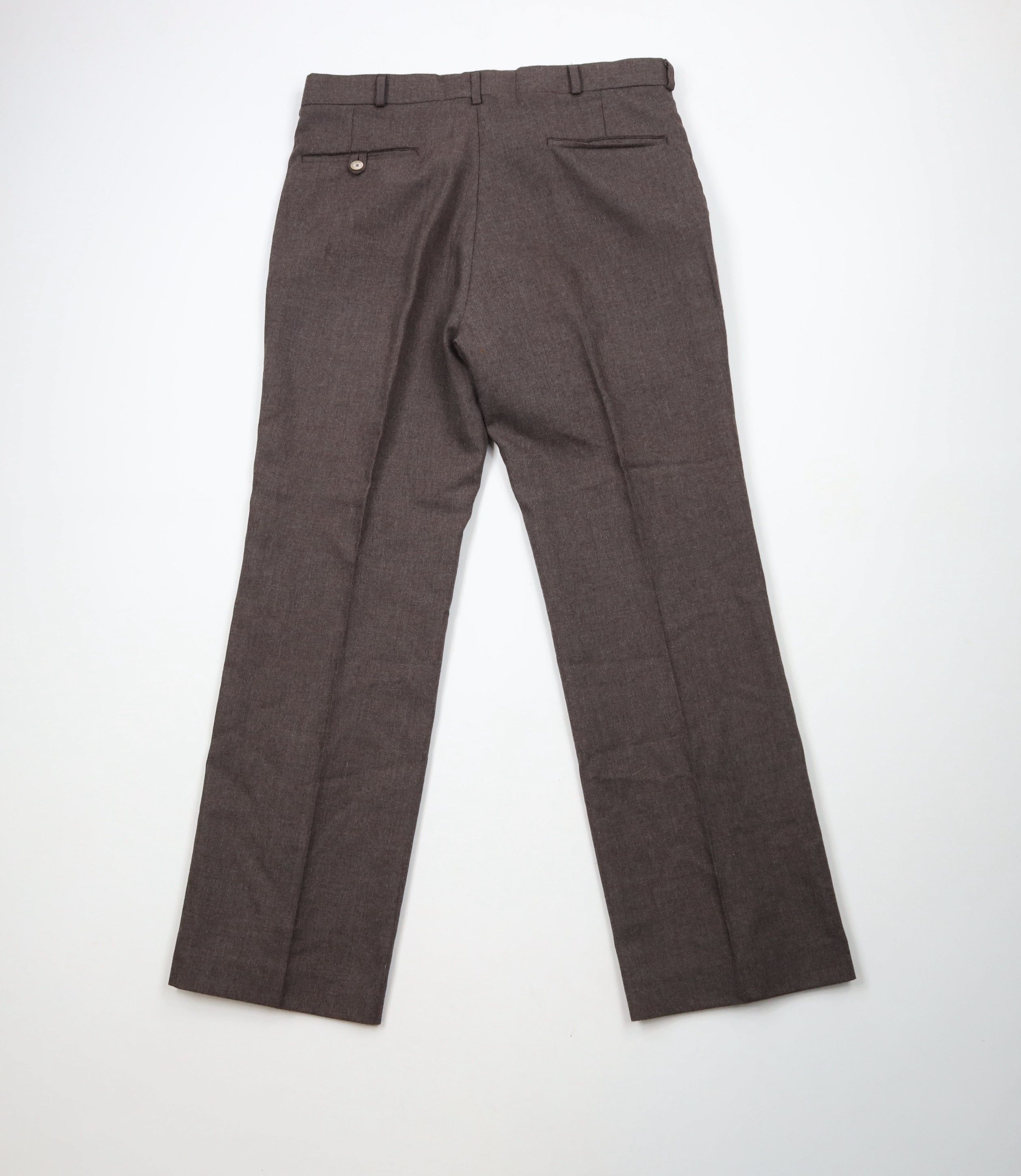 Vintage Vintage 70s Streetwear Wide Leg Chino Pants Heather USA Size US 34 / EU 50 - 8 Thumbnail