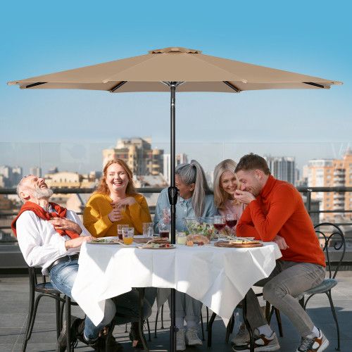 Designer × Homemade 10' Patio Umbrella Outdoor Table Market Yard Umbrella with P Size US L / EU 52-54 / 3 - 7 Thumbnail