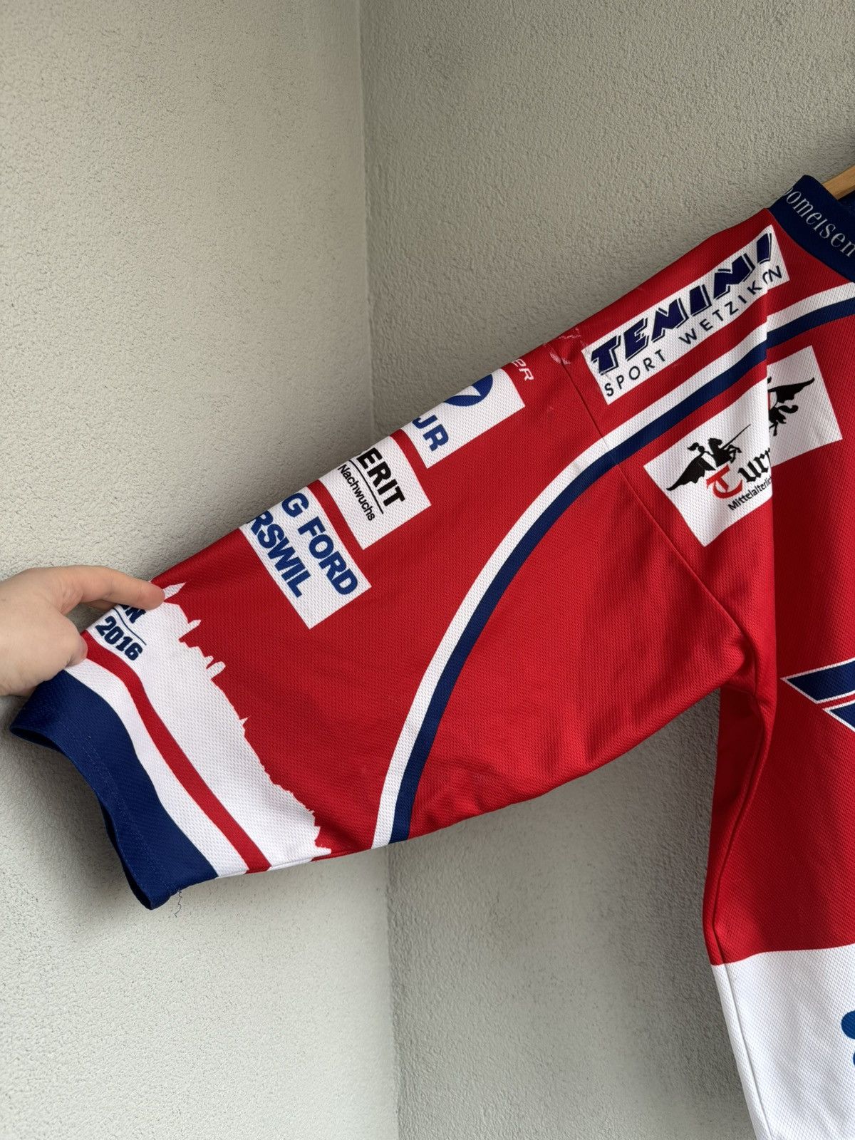 NHL Vintage Rapperswil Jona Lakers Ice Hockey Jersey Size US XL / EU 56 / 4 - 4 Thumbnail