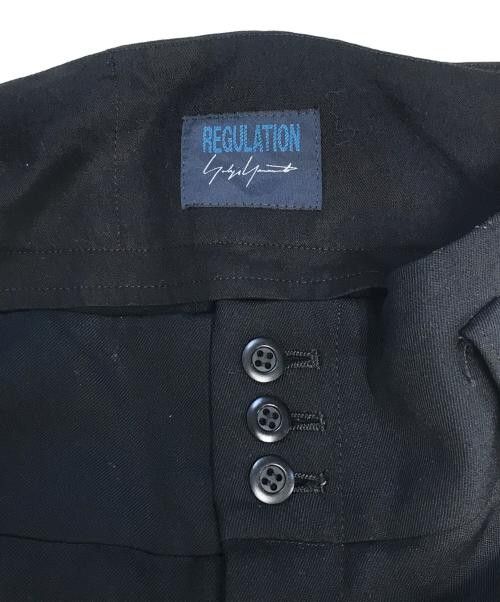 Yohji Yamamoto REGULATION Yohji Yamamoto Wide pants with leather belt Size US 41 - 5 Thumbnail