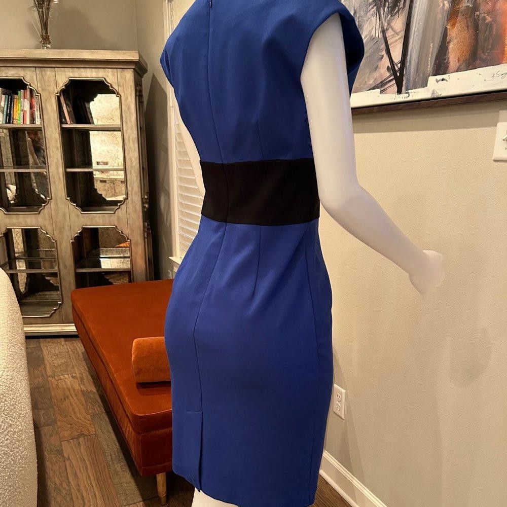 Designer Trina Turk Color Block Sheath Dress Size M / US 6-8 / IT 42-44 - 9 Thumbnail