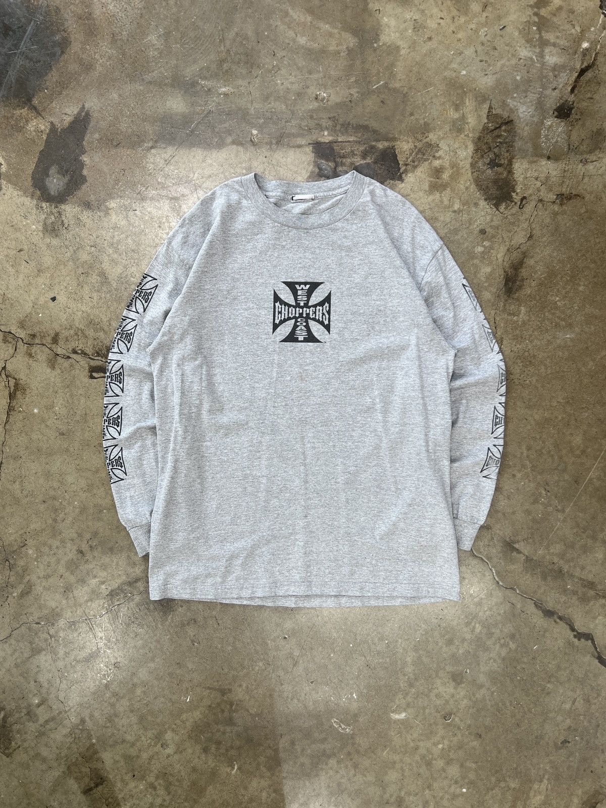 West Coast Choppers Vintage West Coast Choppers Cross LS Large Size US L / EU 52-54 / 3 - 5 Thumbnail