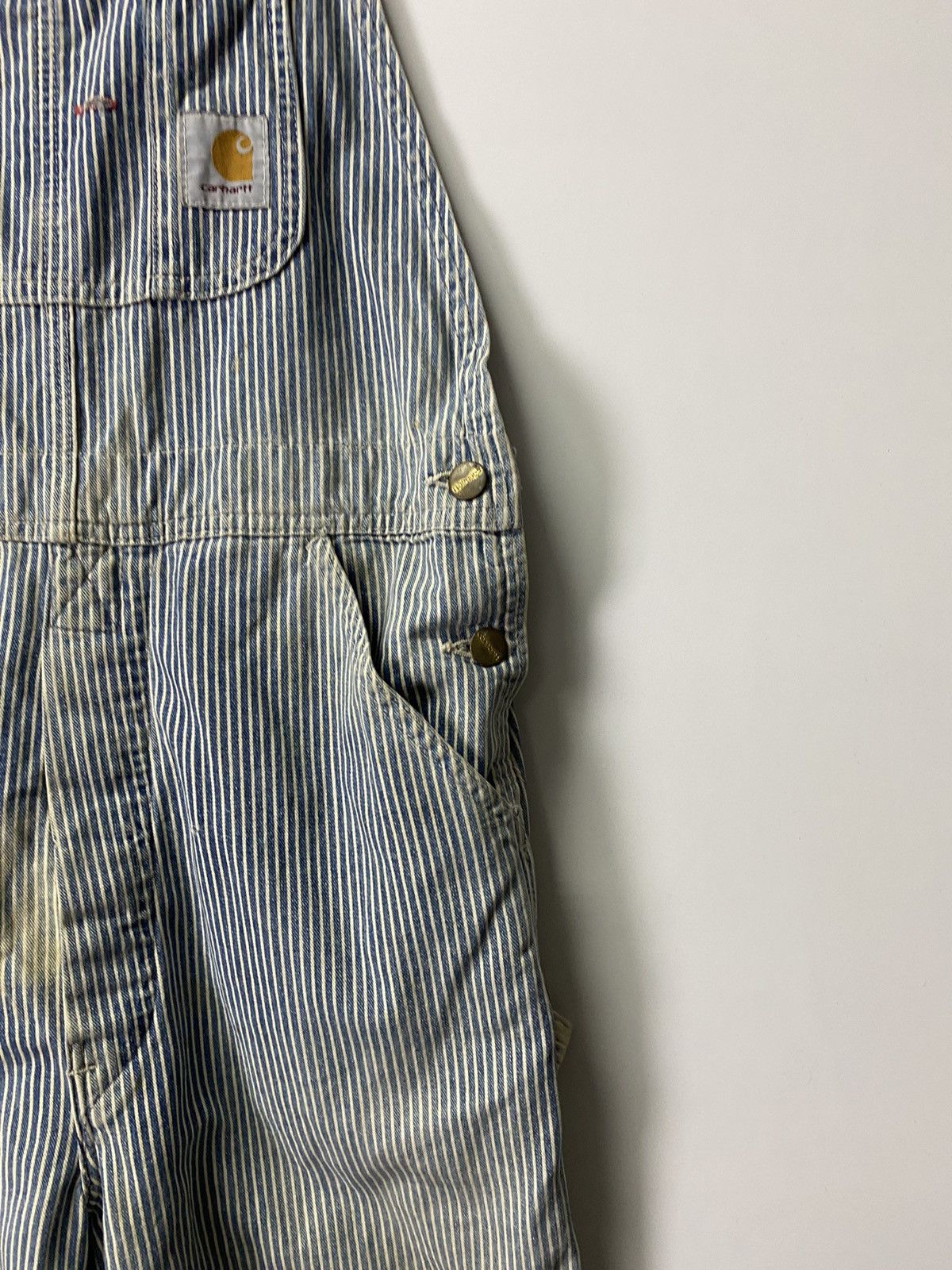 Carhartt × Vintage Vintage Carhartt Hikory Overall Size US 34 / EU 50 - 6 Thumbnail