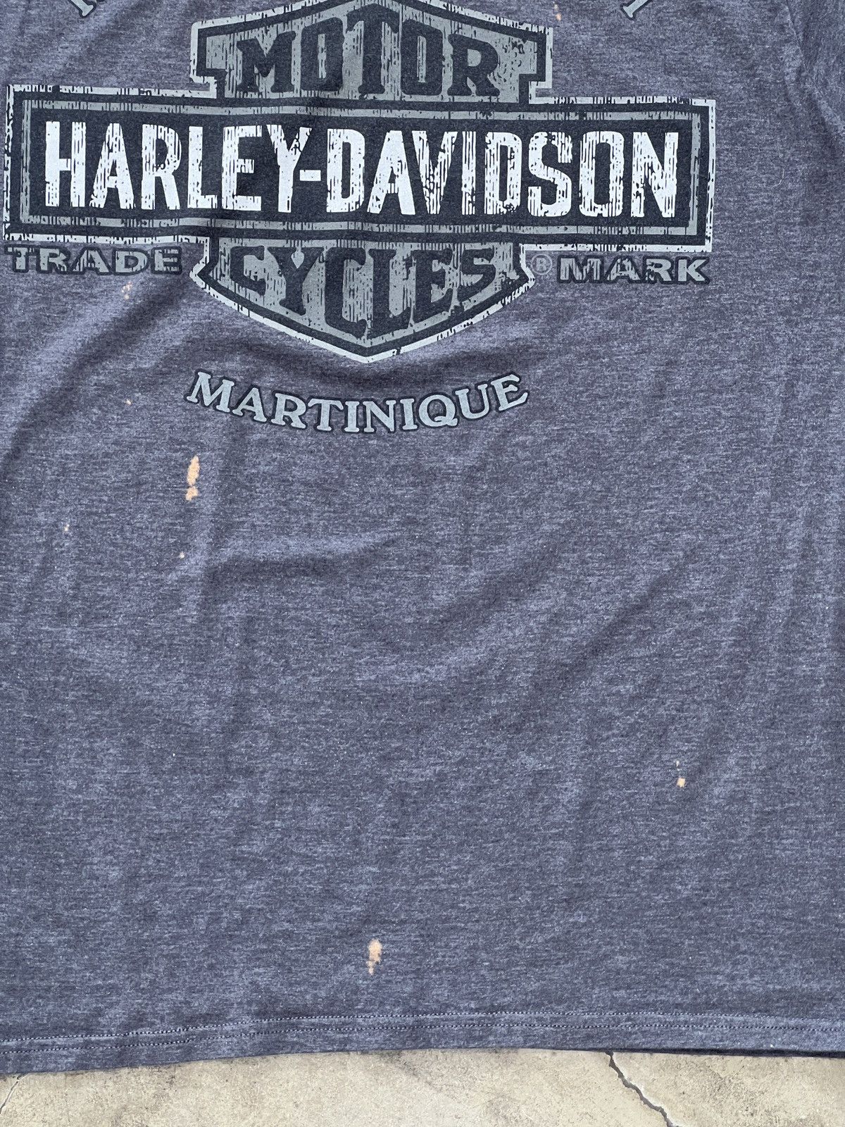 Harley Davidson × Vintage Vintage Harley Davidson Vintage Martinique Tee Large Size US L / EU 52-54 / 3 - 11 Thumbnail