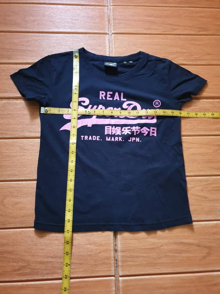 Superdry Superdry pink script Black shirt Size S / US 4 / IT 40 - 7 Thumbnail