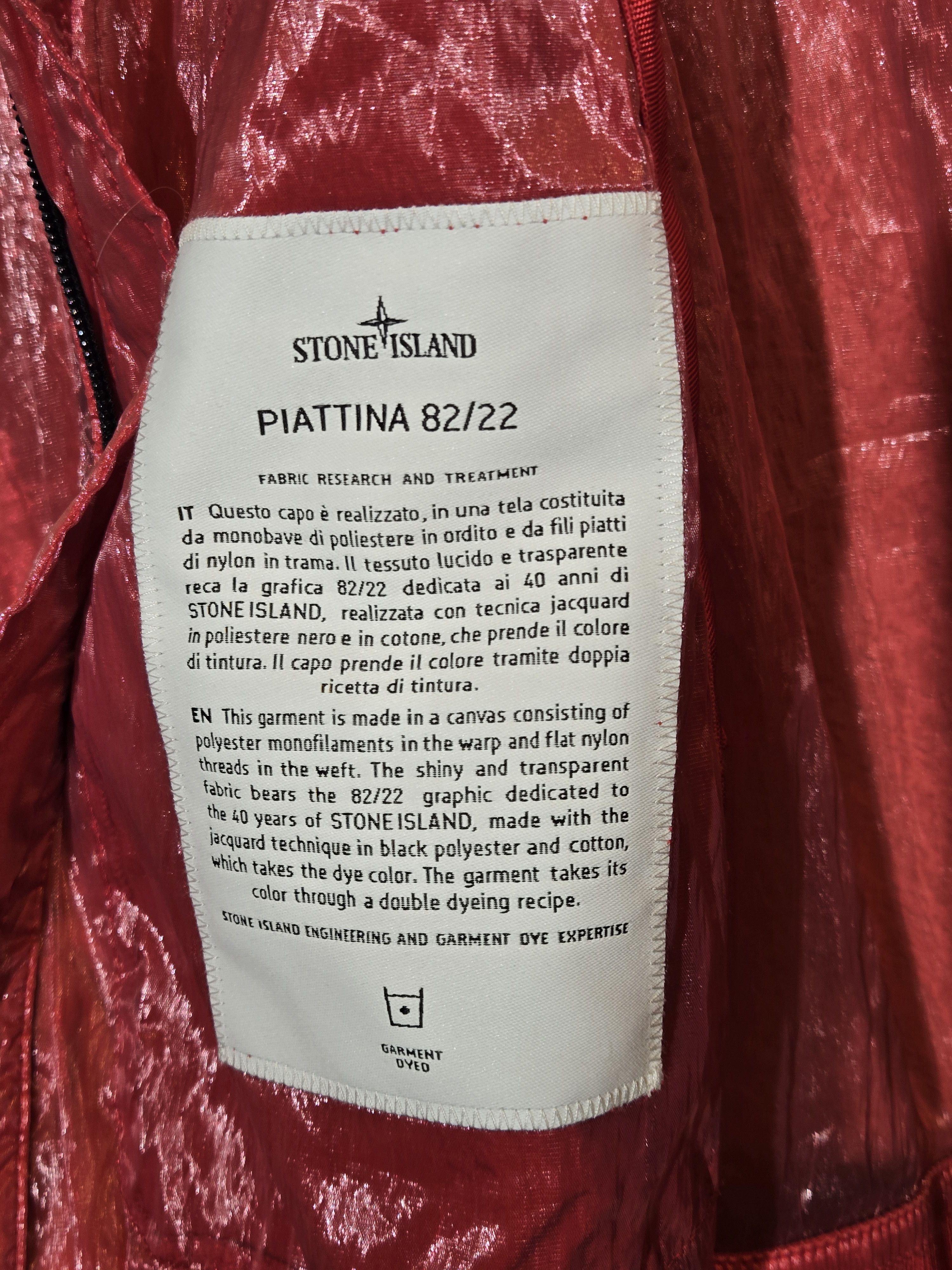 Stone Island STONE ISLAND Logo-Appliquéd Coated-Shell Bomber Jacket Size US S / EU 44-46 / 1 - 6 Thumbnail