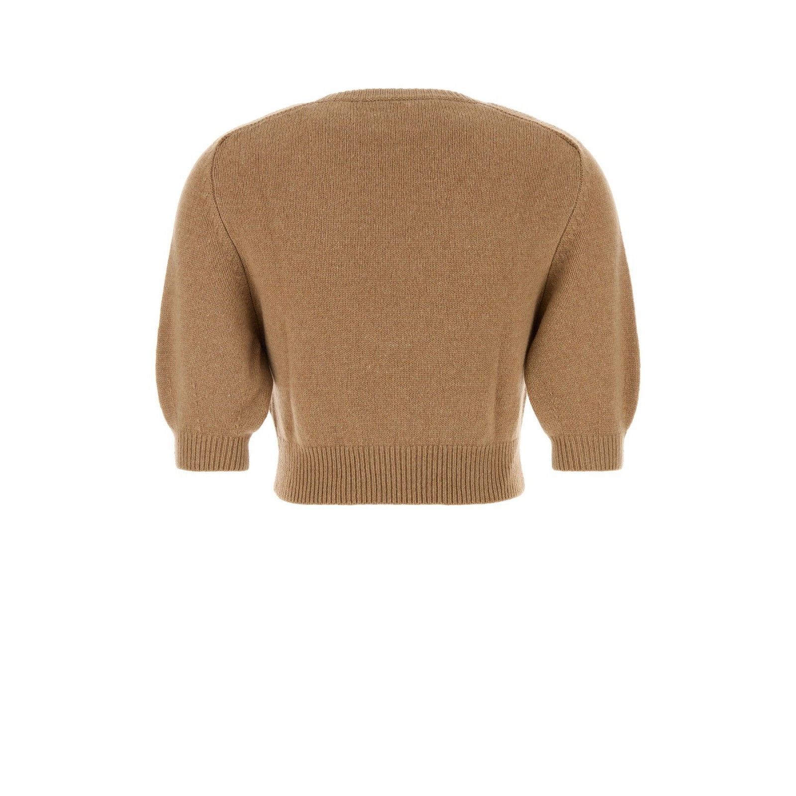 KHAITE KHAITE Lorelai Brown Wool Blend Sweater New & Authentic (Wom Size S / US 4 / IT 40 - 2 Thumbnail