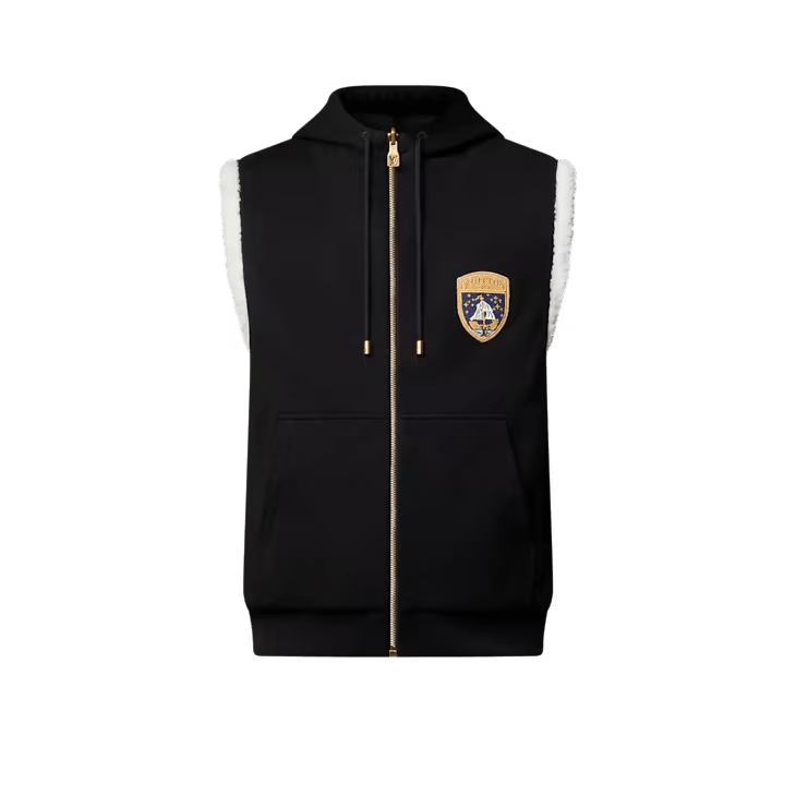 Louis Vuitton Reversible Fleece Gilet Size 42S - 1 Thumbnail