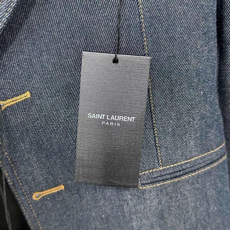 Saint Laurent Paris Saint Laurent Paris denim jacket 2505-Nextarrow Size XS / US 0-2 / IT 36-38 - 6 Thumbnail