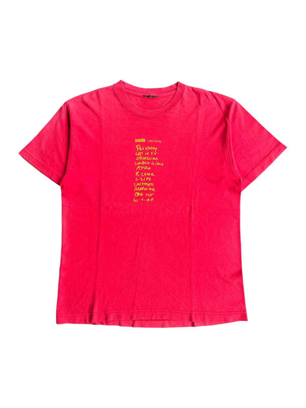 Band Tees 2002 Suede Tshirt Size US M / EU 48-50 / 2 - 1 Thumbnail