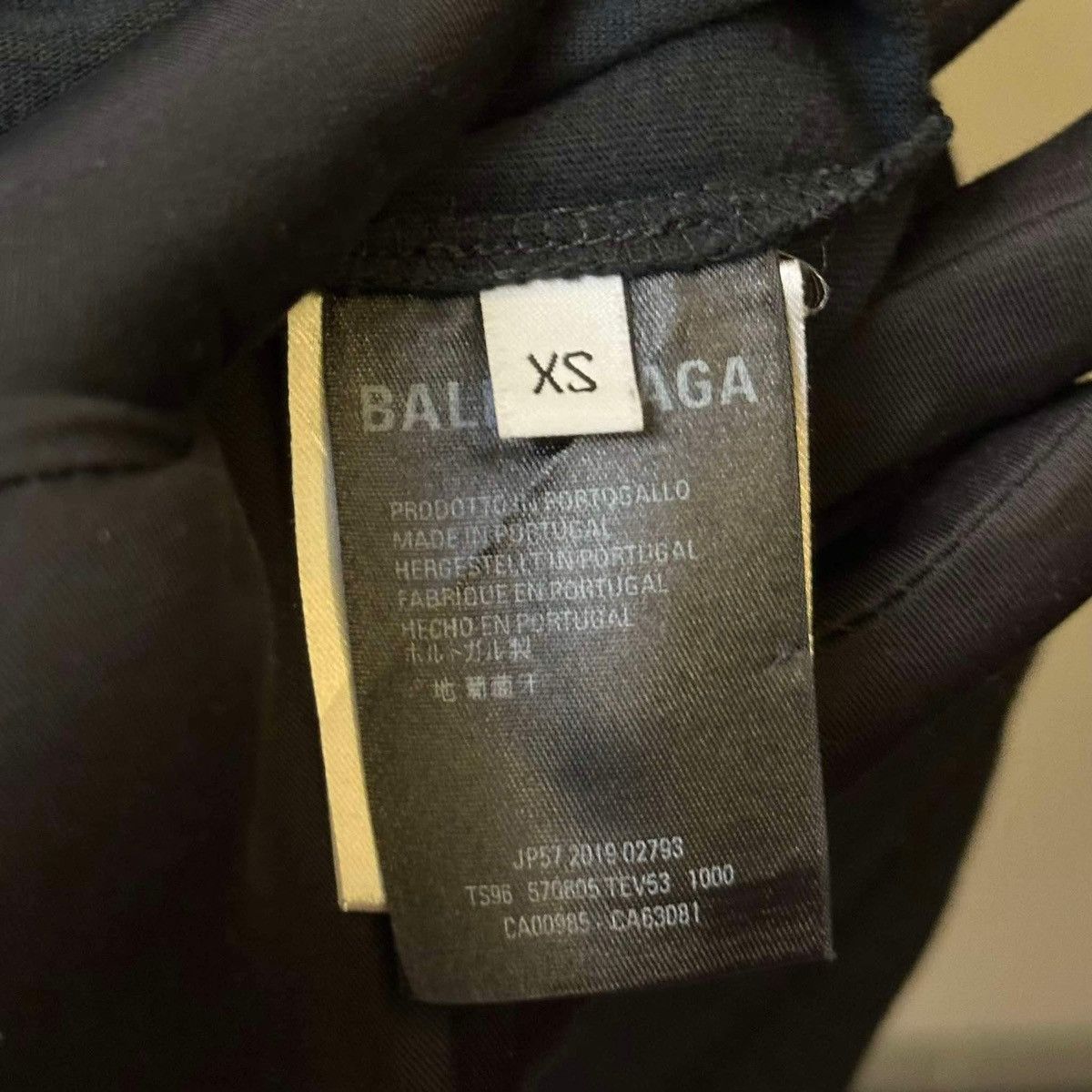 Balenciaga BALENCIAGA MULTI COLLOR BIG LOGO T SHIRT Size US XS / EU 42 / 0 - 4 Thumbnail