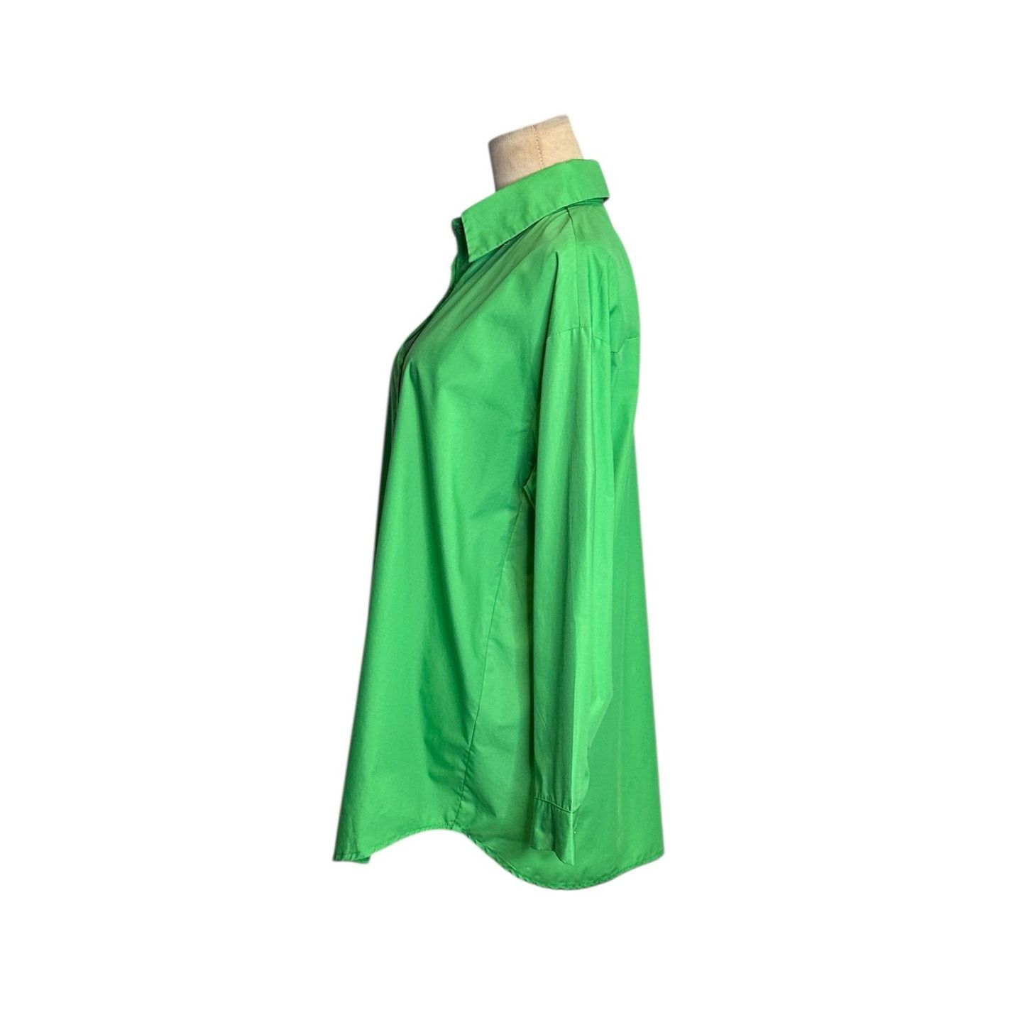 Shein Shein lime green long sleeves relax fit shirt size small Size S / US 4 / IT 40 - 6 Thumbnail