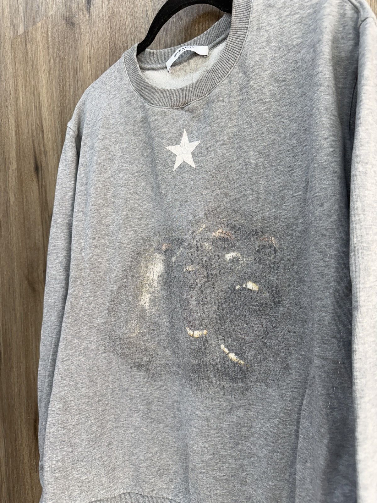 Givenchy Givenchy Grey Crewneck Size US XL / EU 56 / 4 - 4 Thumbnail