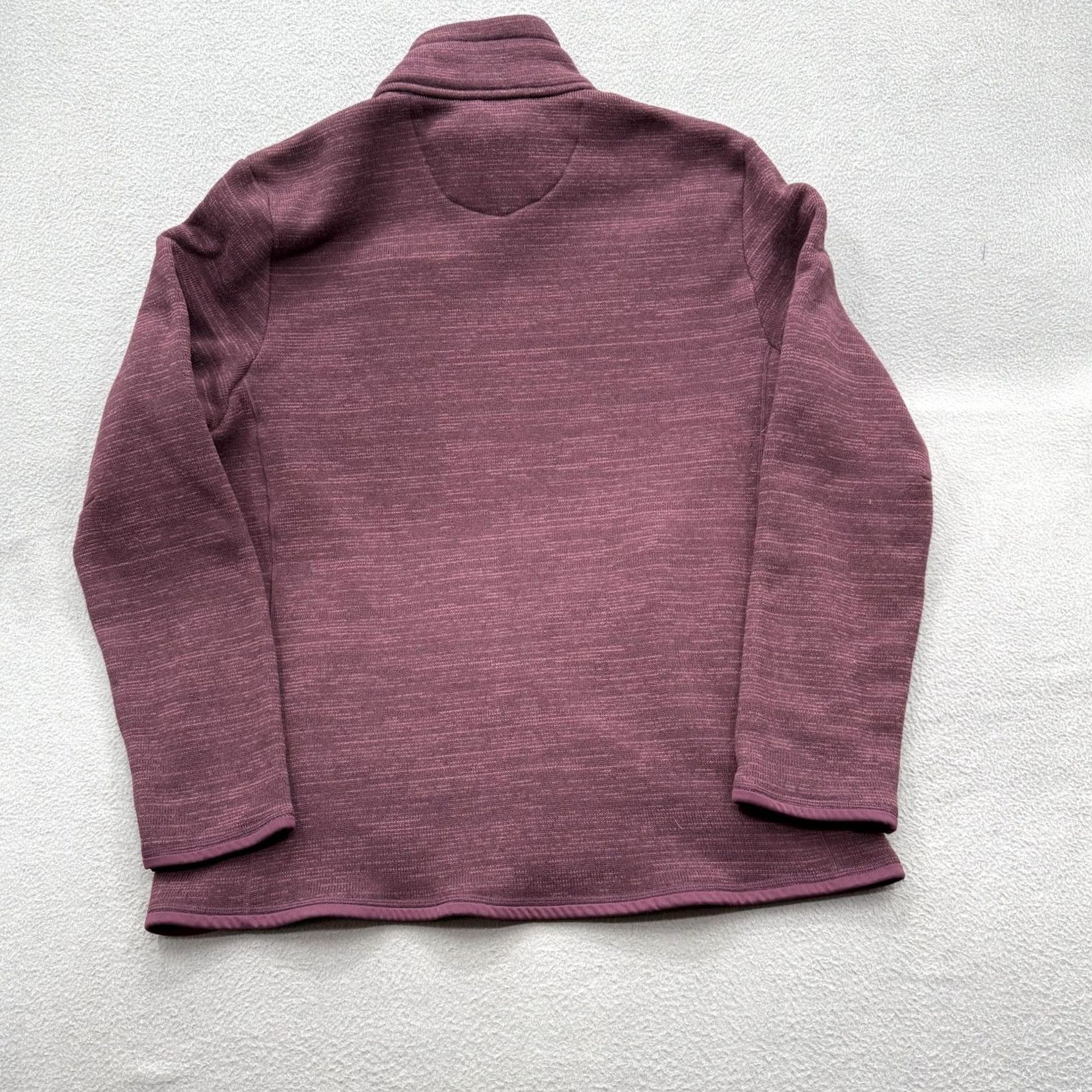 UNTUCKit UNTUCKit Kezoh Jacket Mens L Purple Full Zip Fleece Polyester Casual Size US L / EU 52-54 / 3 - 2 Thumbnail