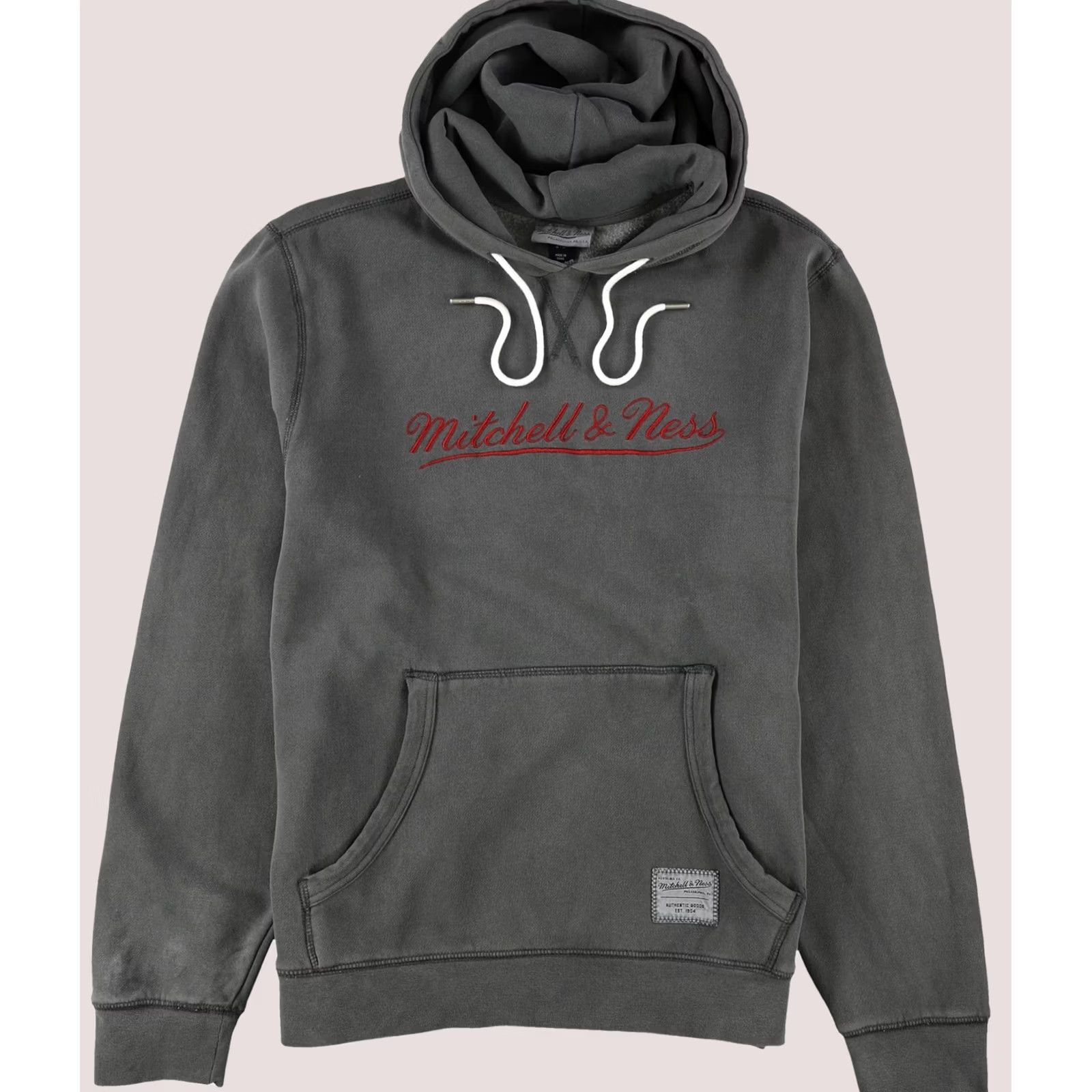 Mitchell & Ness Mitchell & Ness Mens Branded Hoodie Sweatshirt, mnnblck2, L, Black, Hoodie, Sweatshirt, Mens Size US L / EU 52-54 / 3 - 1 Thumbnail