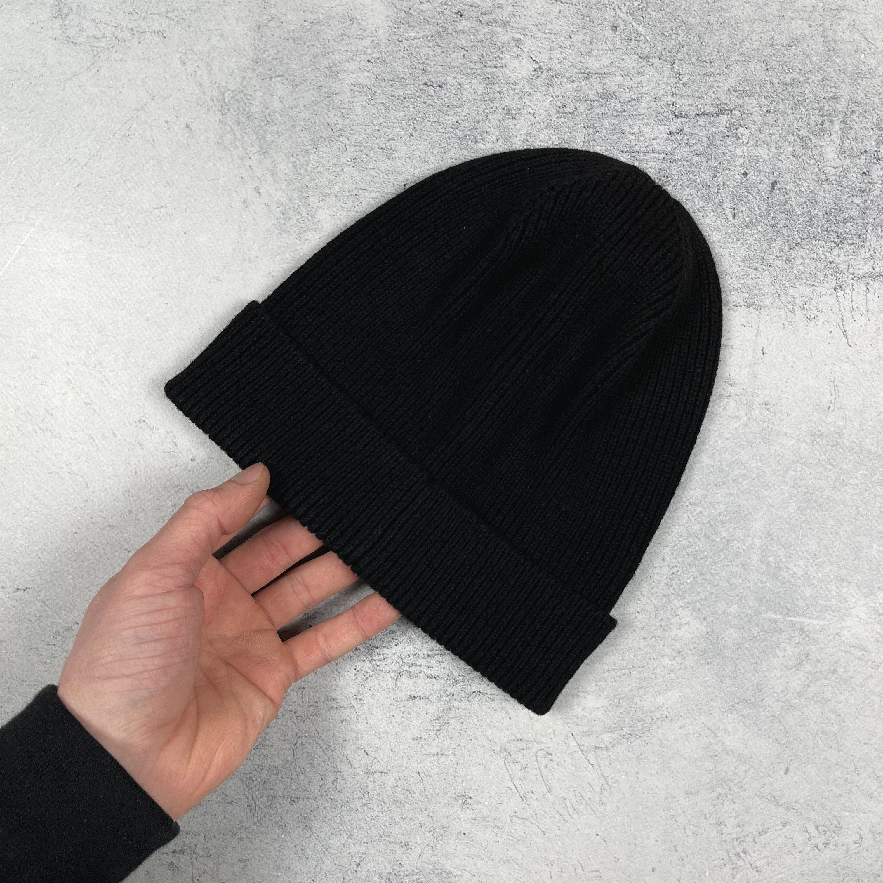 Diesel Designer Diesel Big D Logo Beanie Hat Size ONE SIZE - 4 Thumbnail