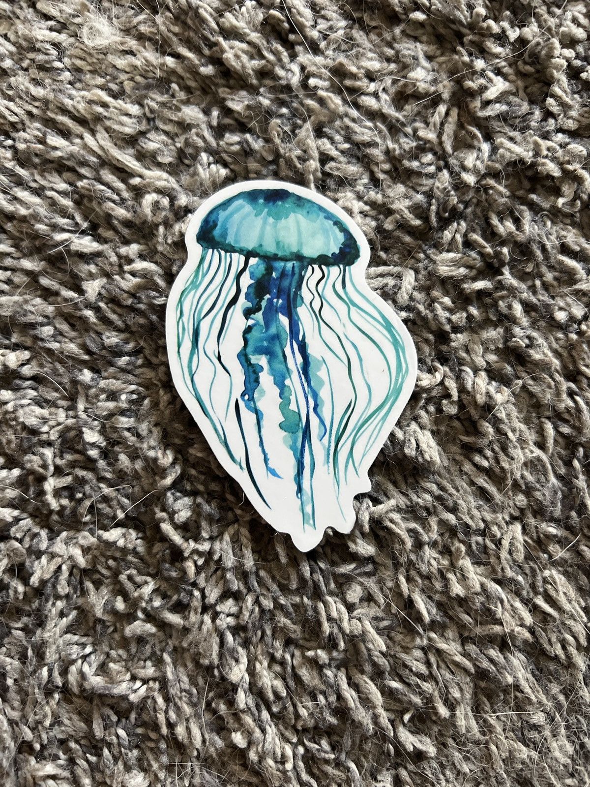 Hypebeast Watercolor Jellyfish Sticker Size ONE SIZE - 1 Thumbnail