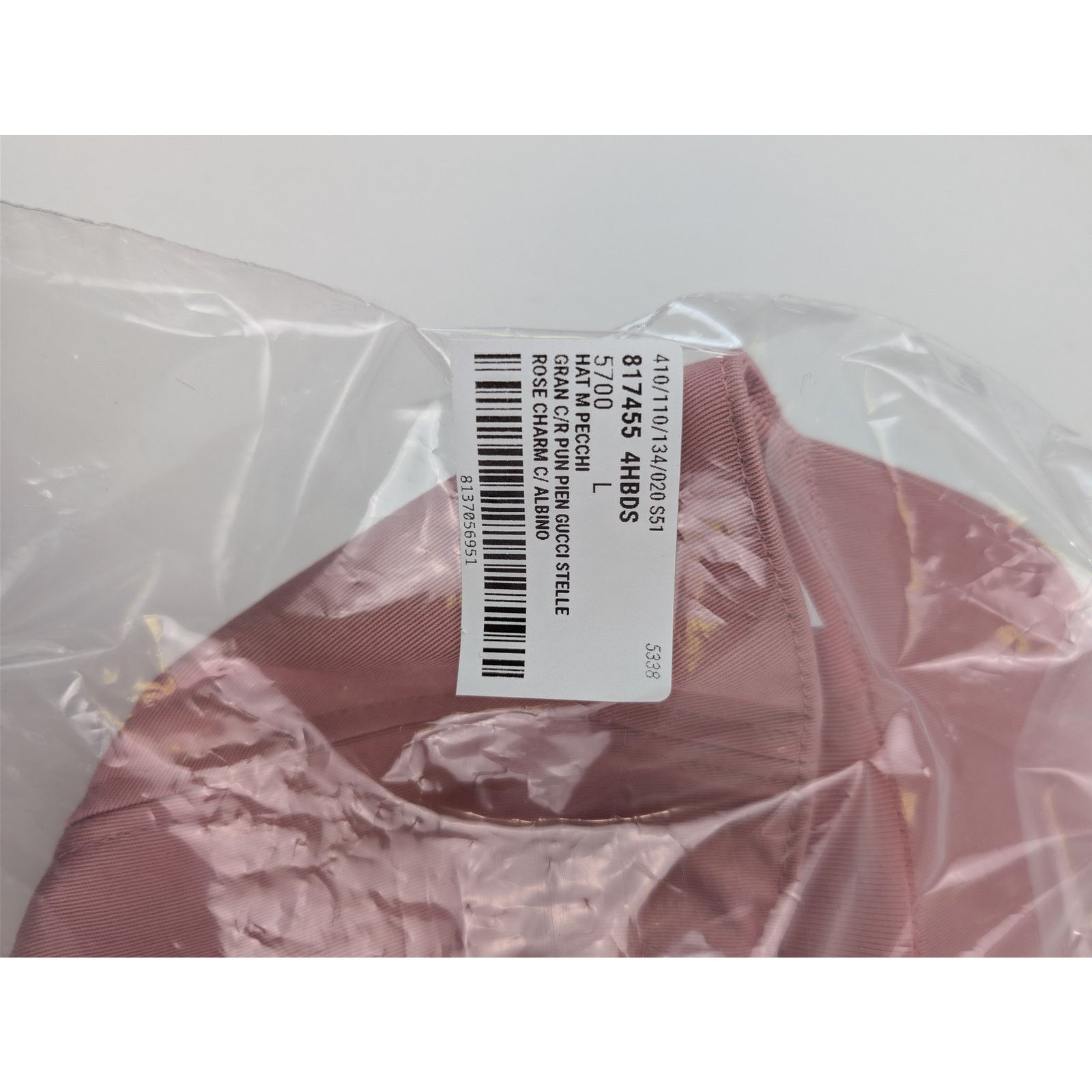 Gucci o1rshd1 Size: L / Pecchi Baseball Cap / Hat in Rose Charm Size ONE SIZE - 12 Thumbnail