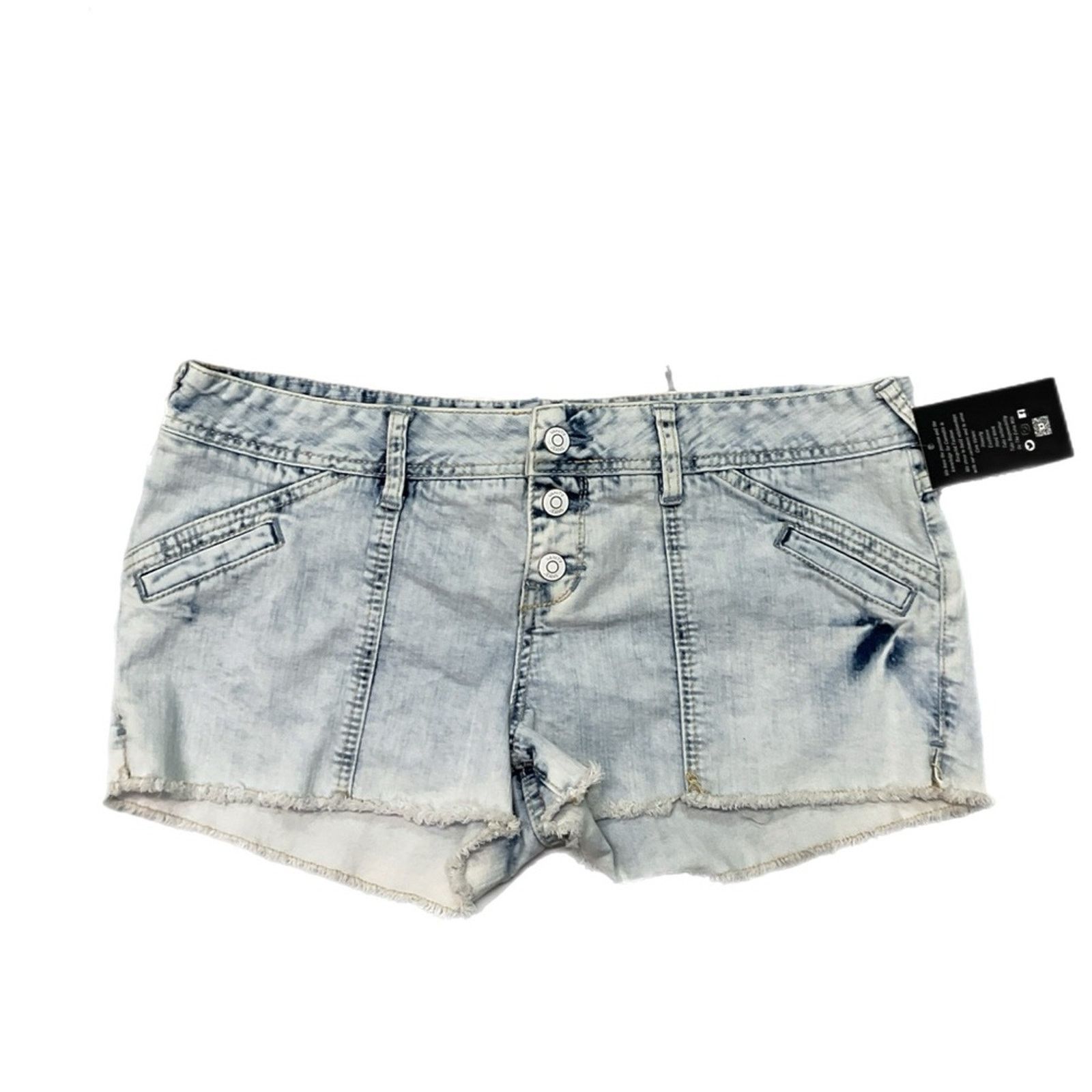 Vintage Premium Vanity Collection Light Blue Denim Shorts Size 34" / US 12 / IT 48 - 1 Thumbnail