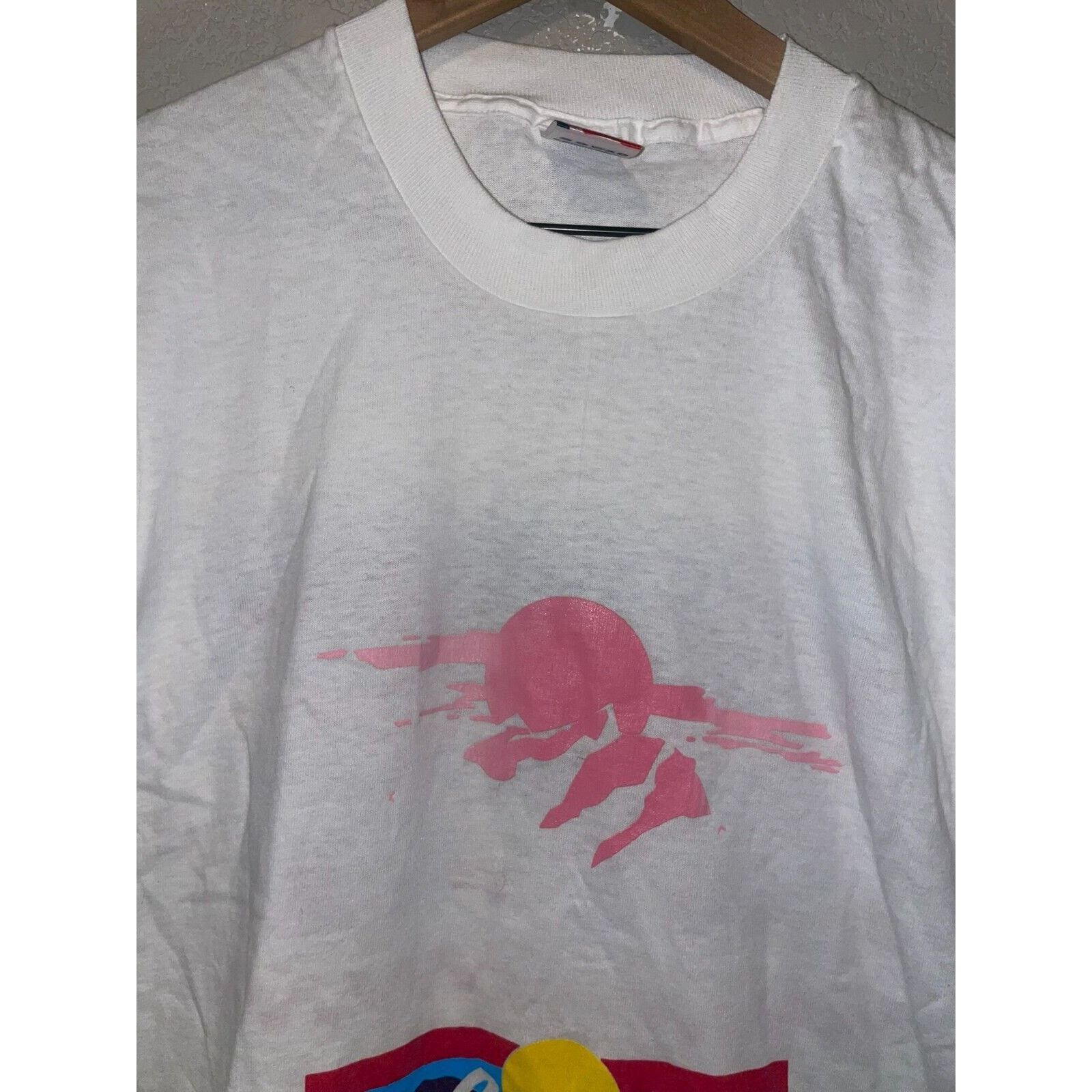 Fruit Of The Loom Vintage Test Print Shirt The Smokies Tennessee Tee 90s S Size US S / EU 44-46 / 1 - 2 Thumbnail