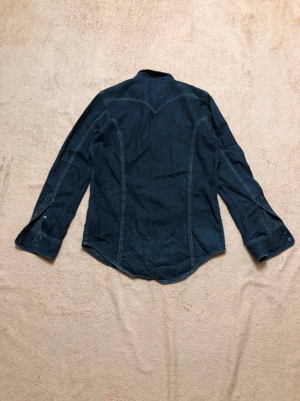Diesel Vintage denim Shirt Y2K Diesel size S streetwear Size US S / EU 44-46 / 1 - 18 Thumbnail