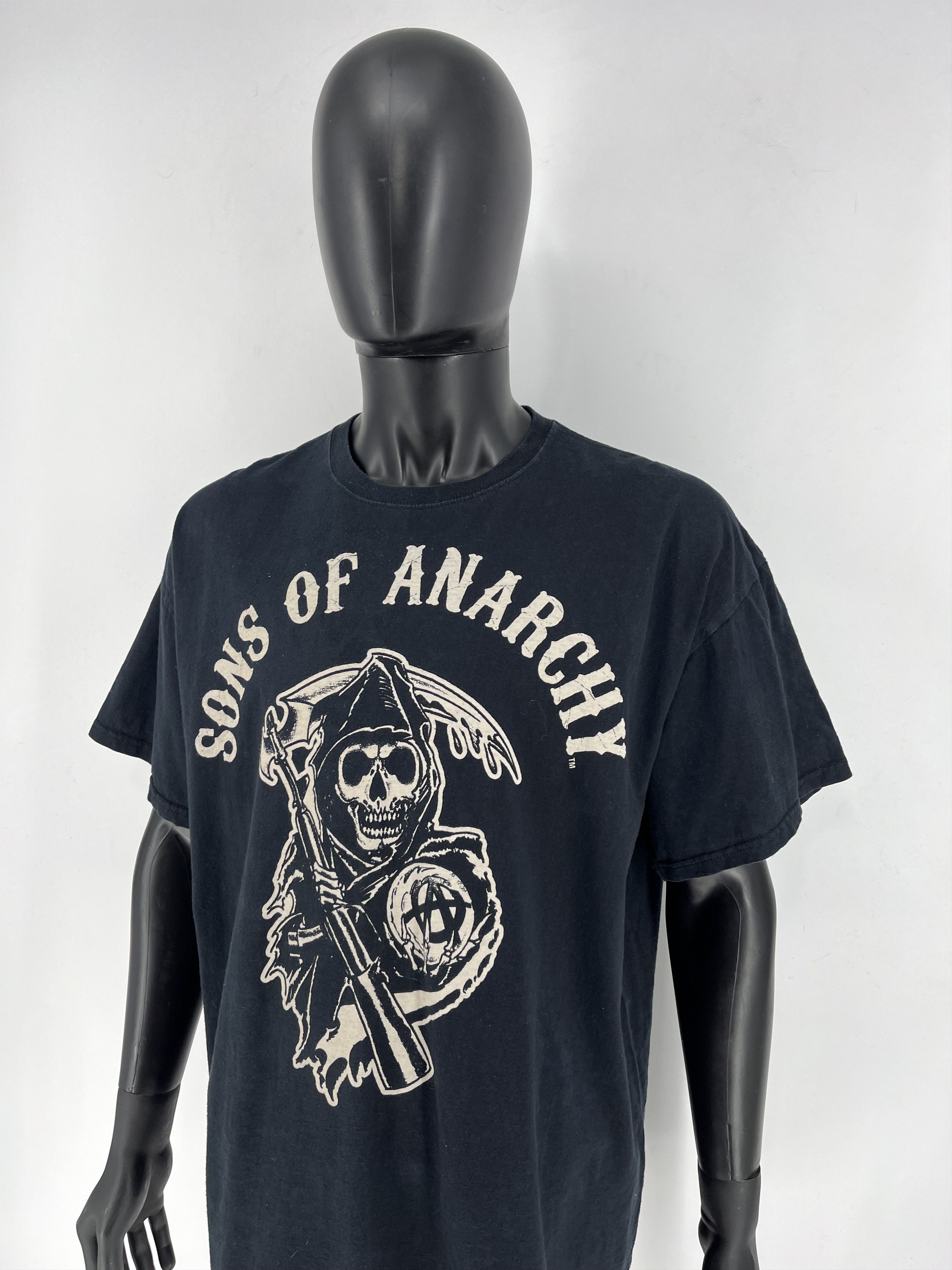 Band Tees × Vintage Vintage SOA Sons Of Anarchy Vintage Band Graphic Tee Sz 2XL Size US XXL / EU 58 / 5 - 4 Thumbnail