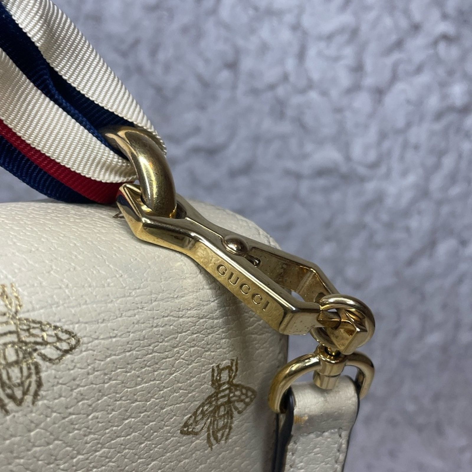 Gucci Gucci Sylvie Bee Star Leather Bag Size ONE SIZE - 4 Thumbnail