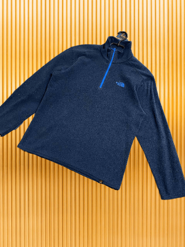 The North Face Jacket Medium Blue Fleece Full Zip Polartec
