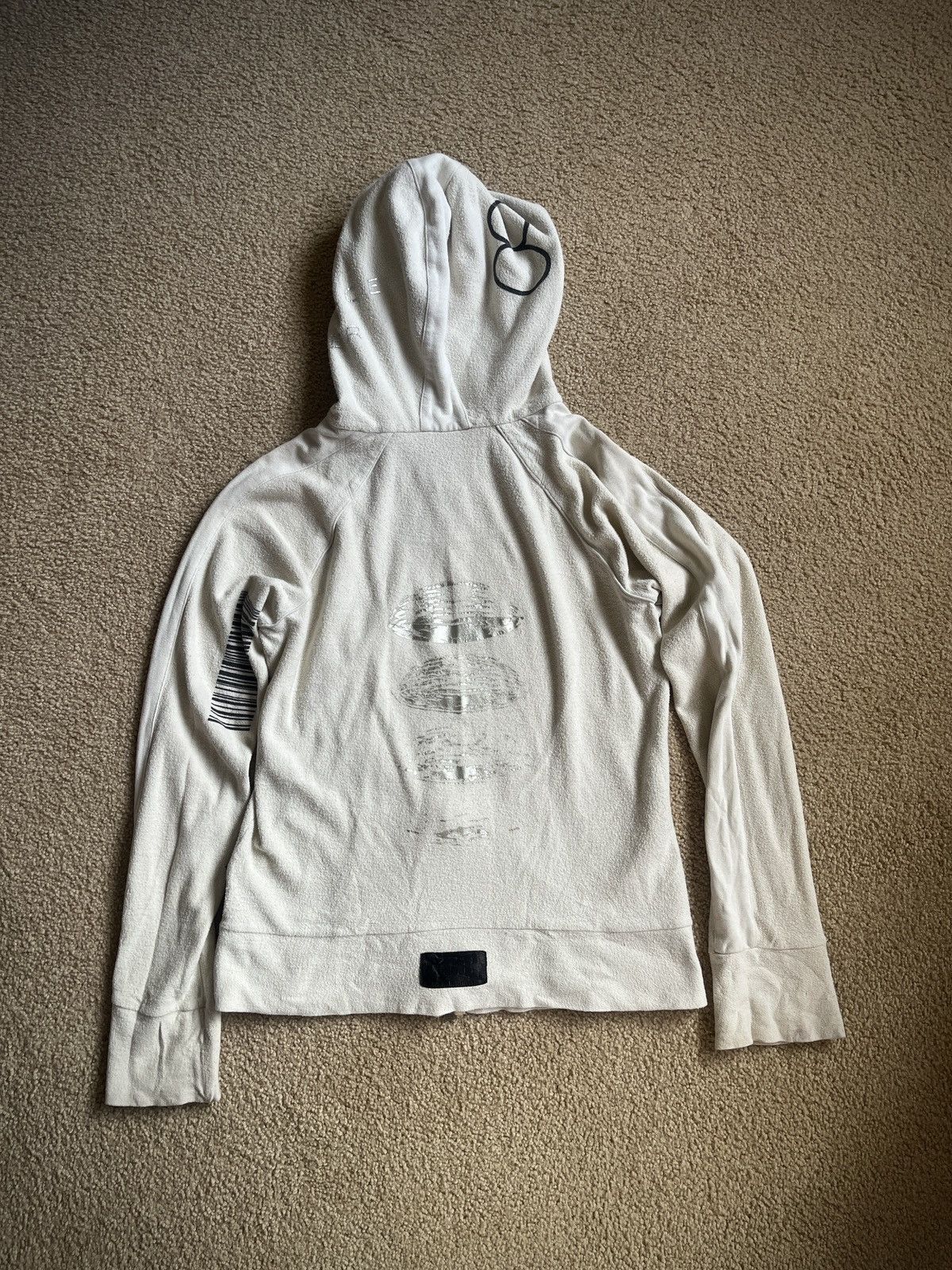 LGB time trip space biker hoodie parka