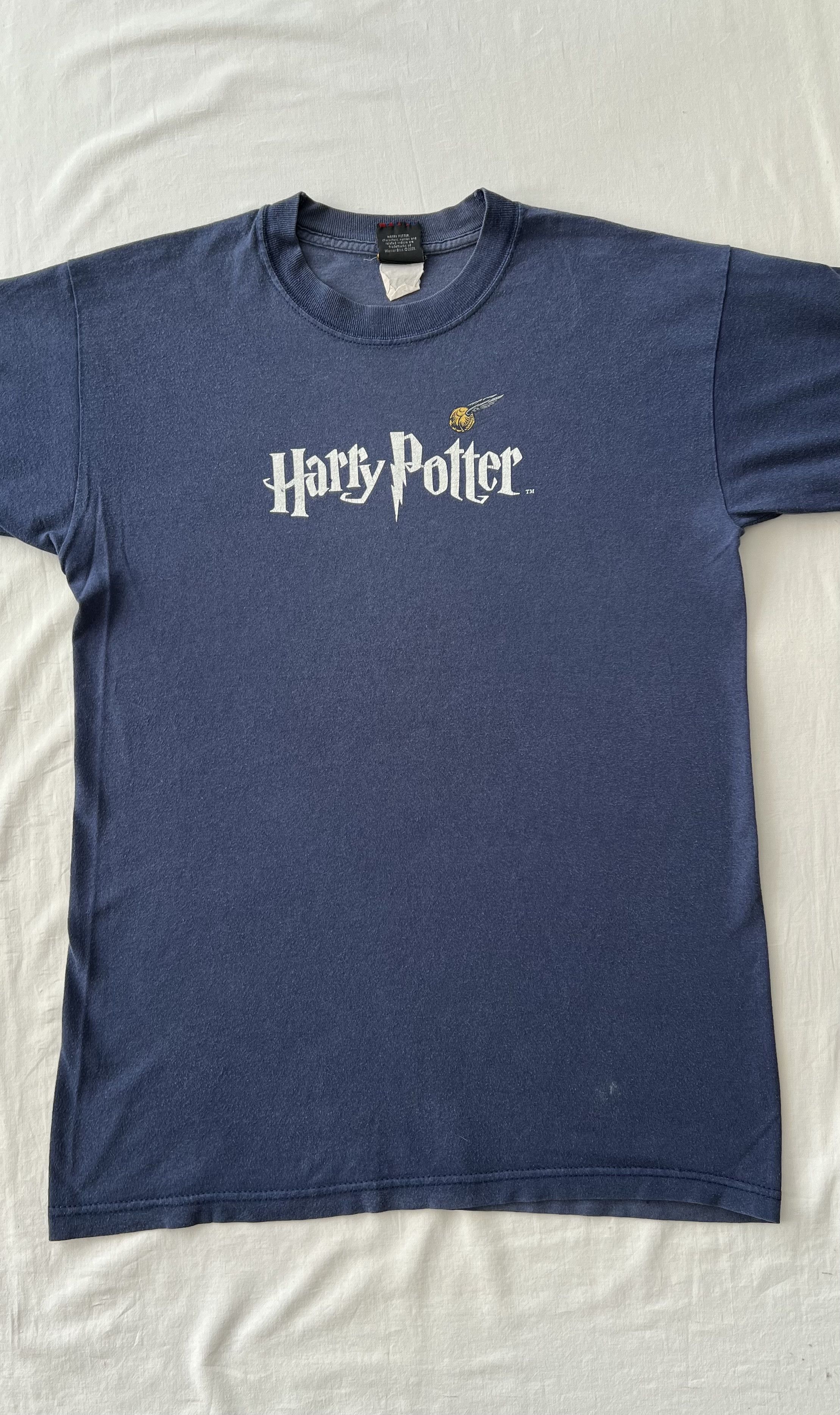 Vintage Vintage 2001 Harry Potter Warner Bros Movie T-shirt Size US M / EU 48-50 / 2 - 5 Thumbnail