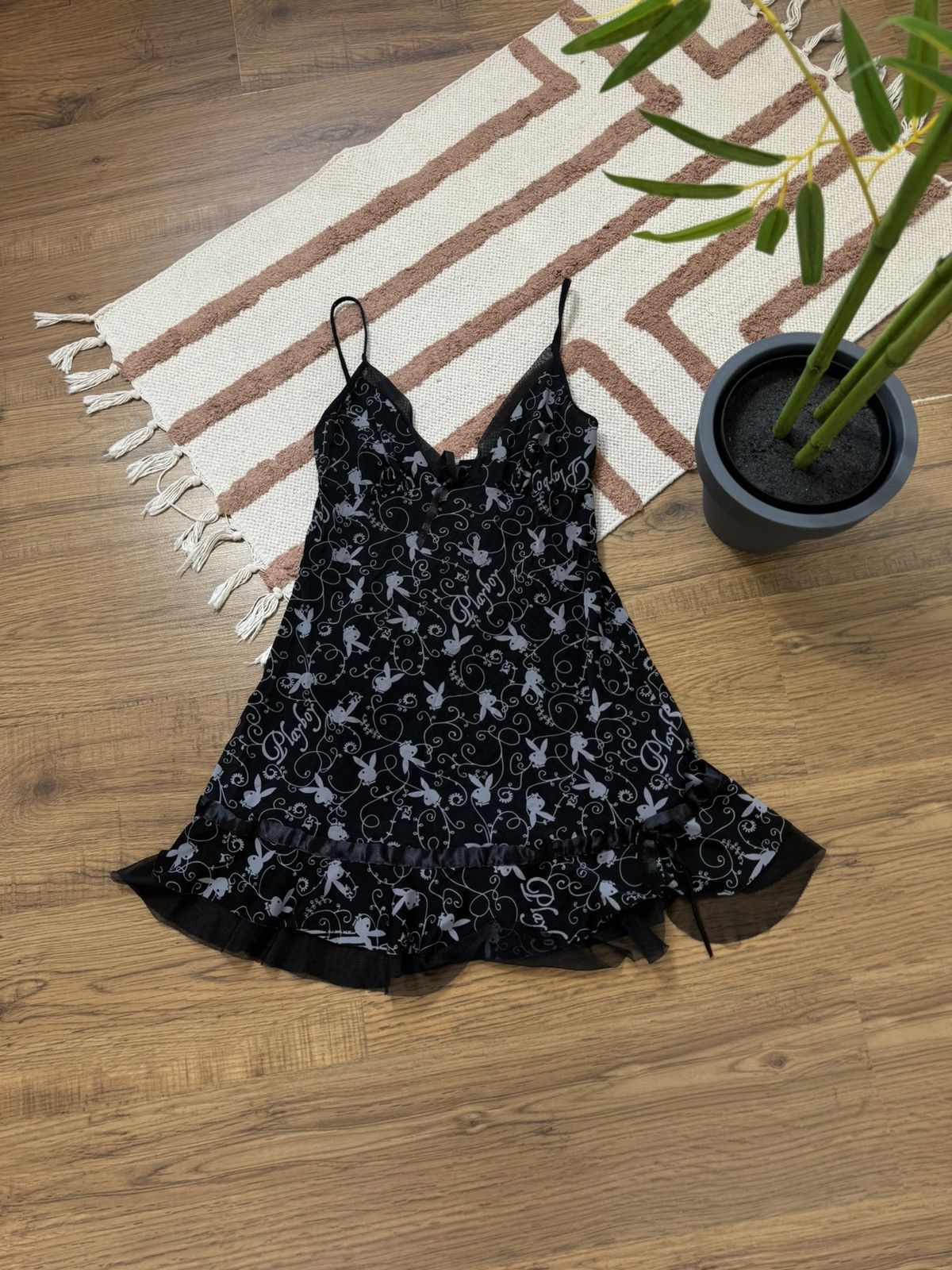 Playboy Y2k Playboy tshirt dress | Grailed